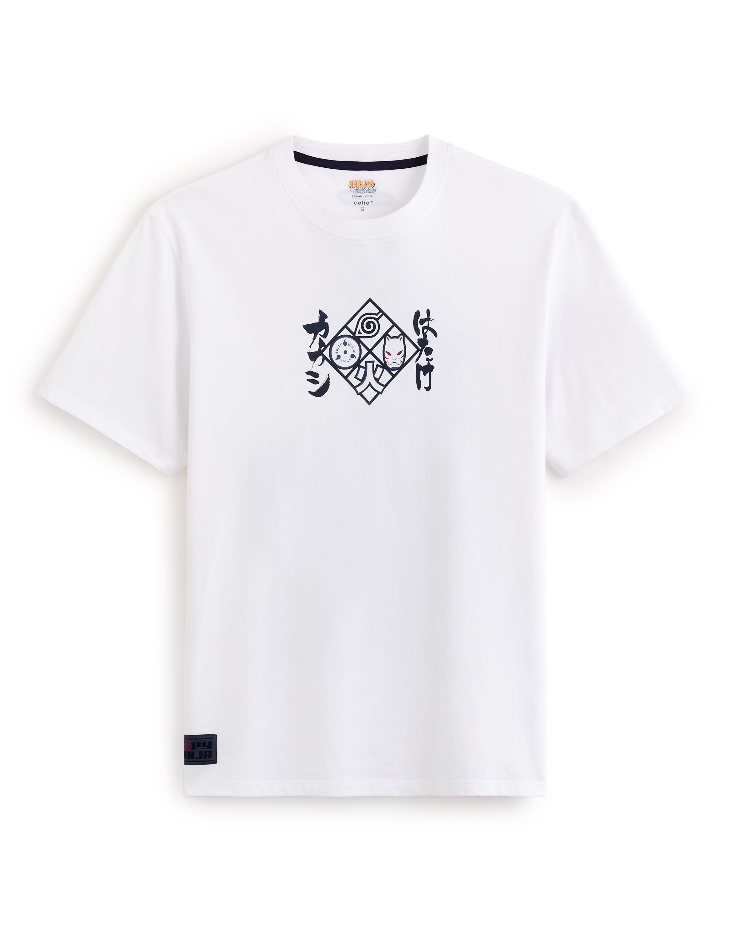 Naruto Shippûden - T-shirt blanc Kakashi