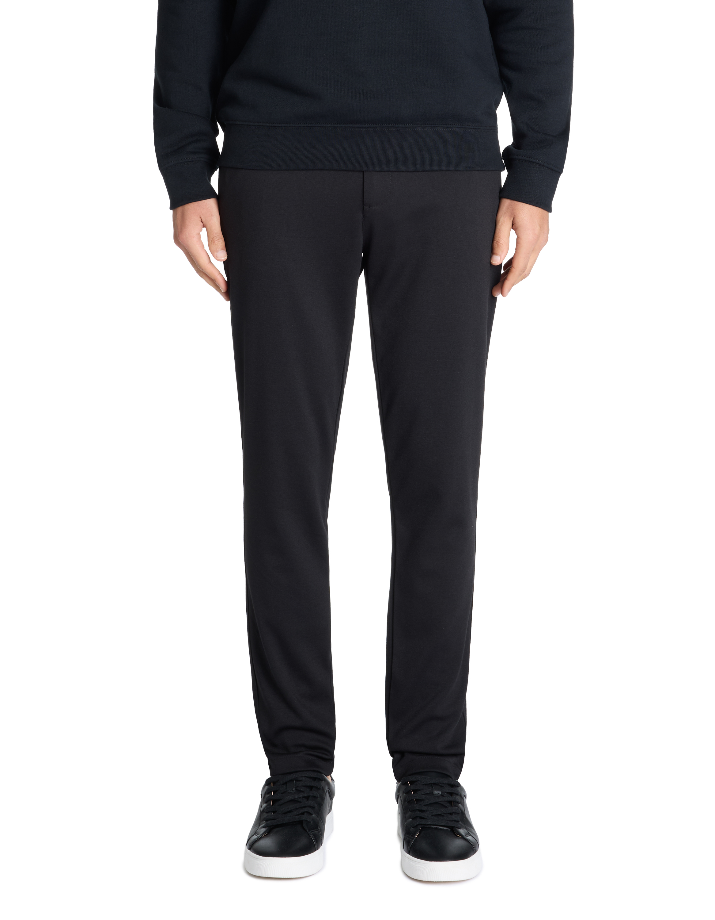 Chino slim stretch - noir - camaieu - Modalova