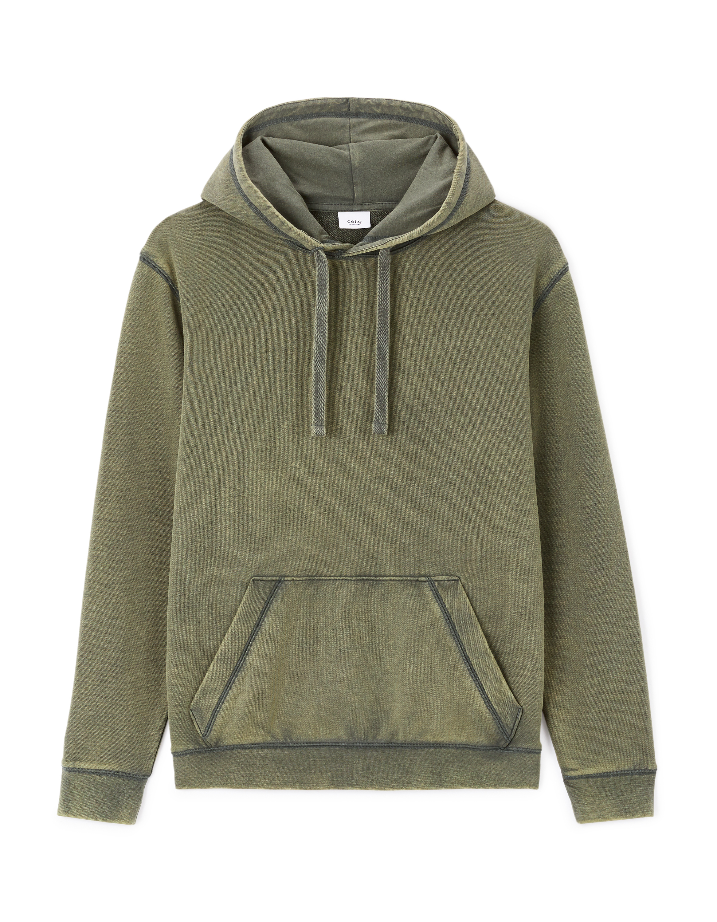 Sweat oversize à capuche 100% coton