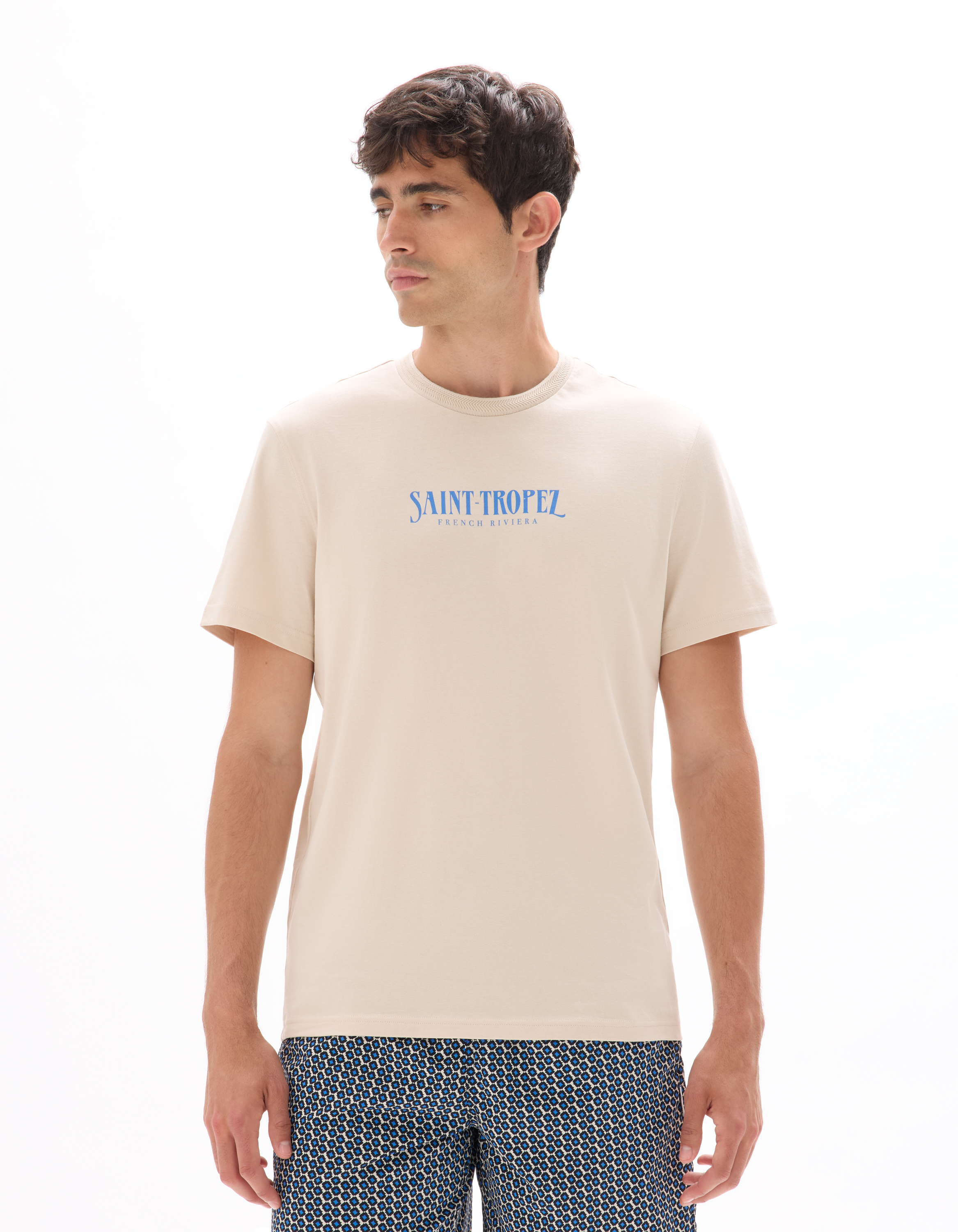 Saint-Tropez - T-shirt 100% coton - camaieu - Modalova
