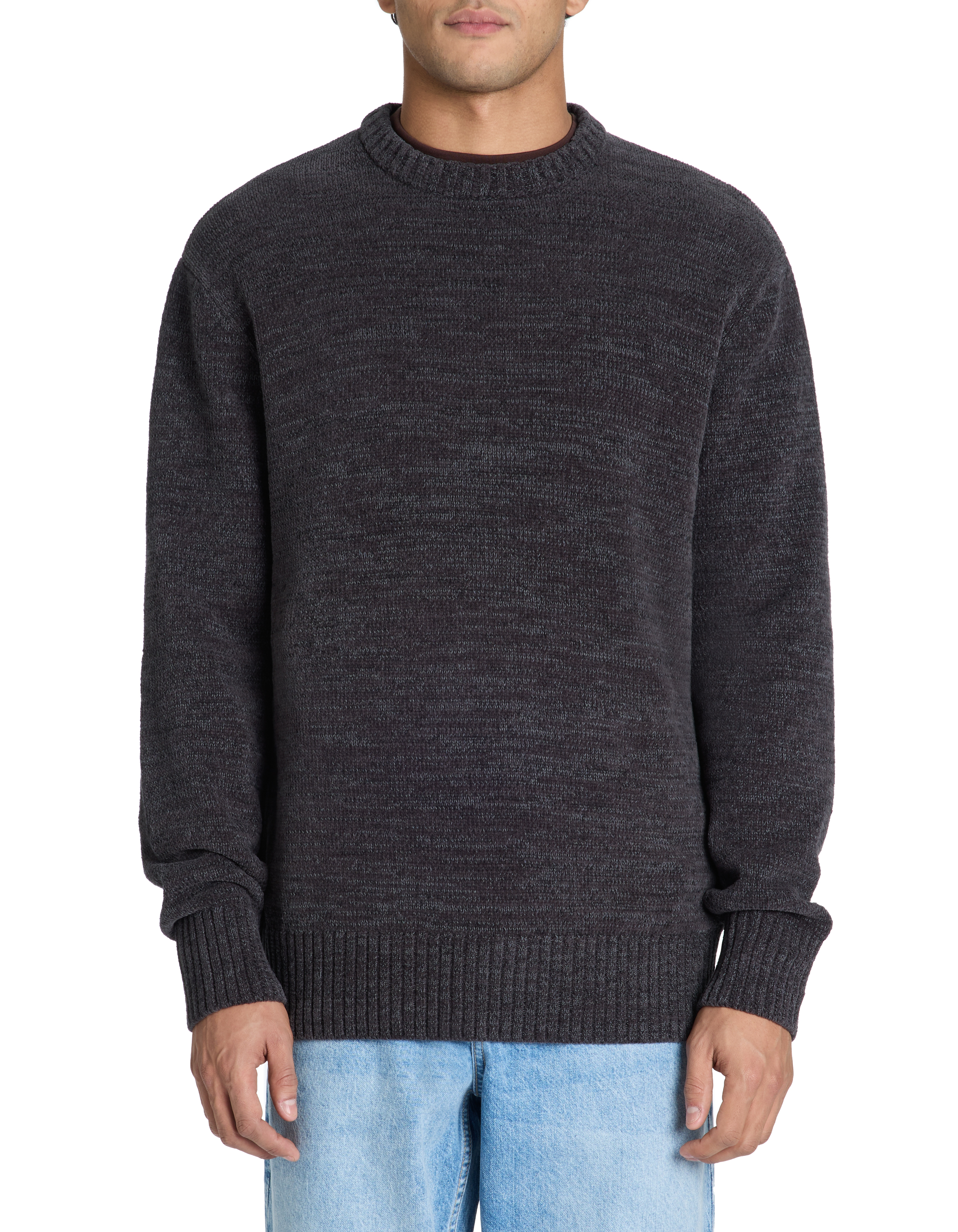 Pull col rond 100% coton - camaieu - Modalova