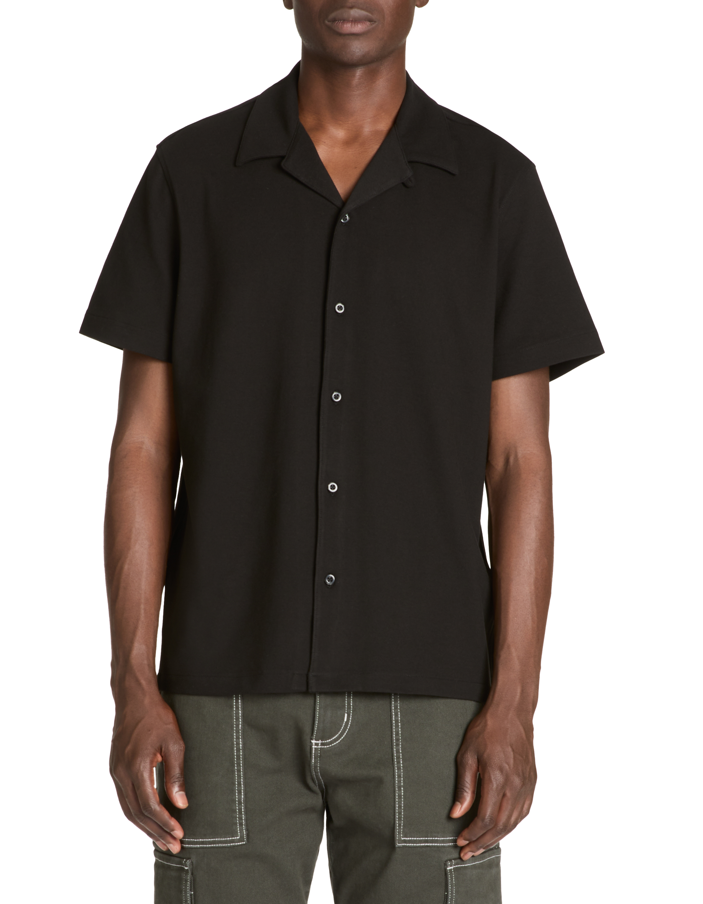 Chemisette regular en coton stretch - camaieu - Modalova
