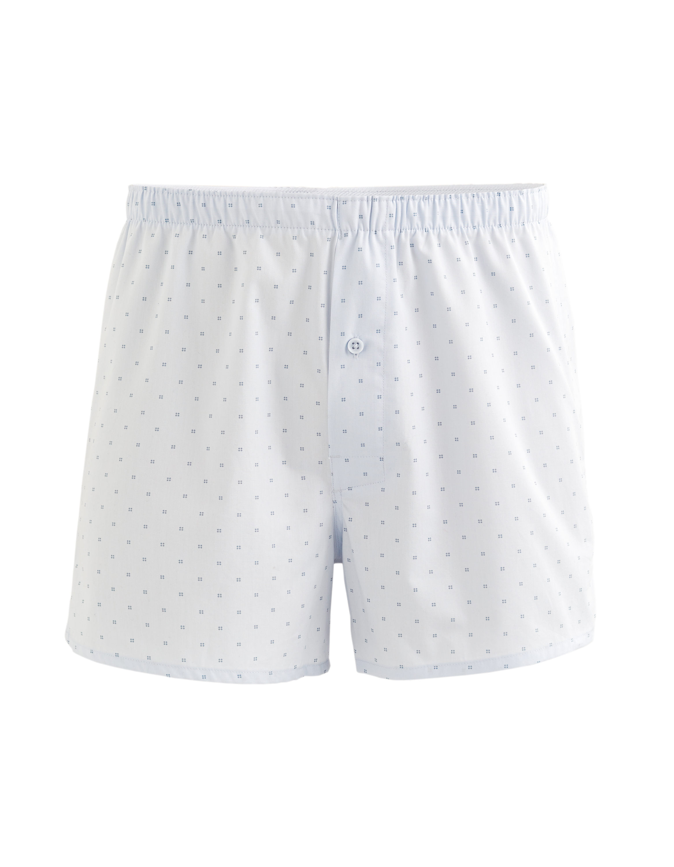 Caleçon 100% coton - bleu