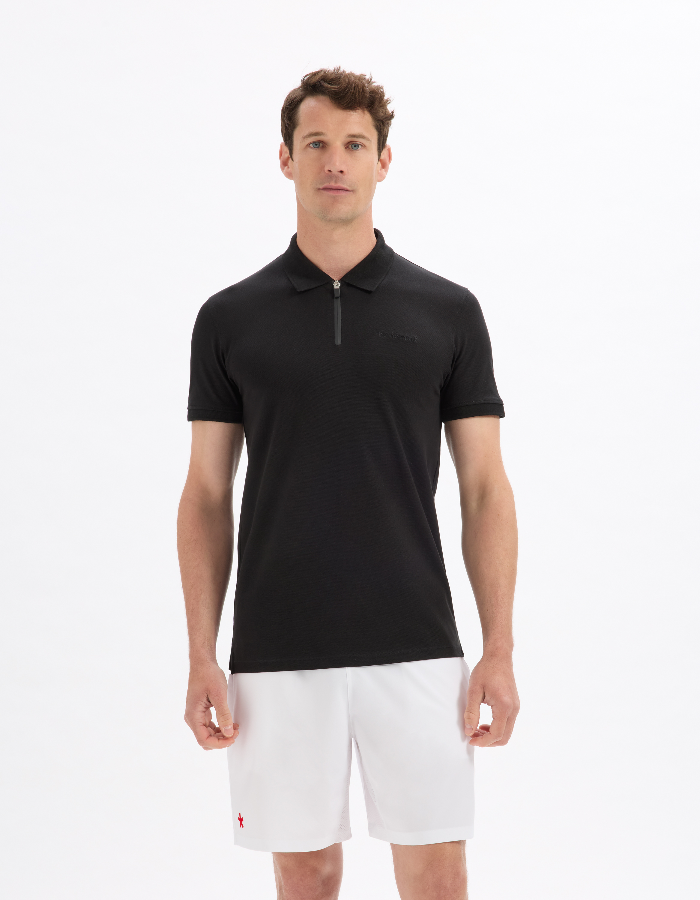Benoit Paire - Polo noir - camaieu - Modalova