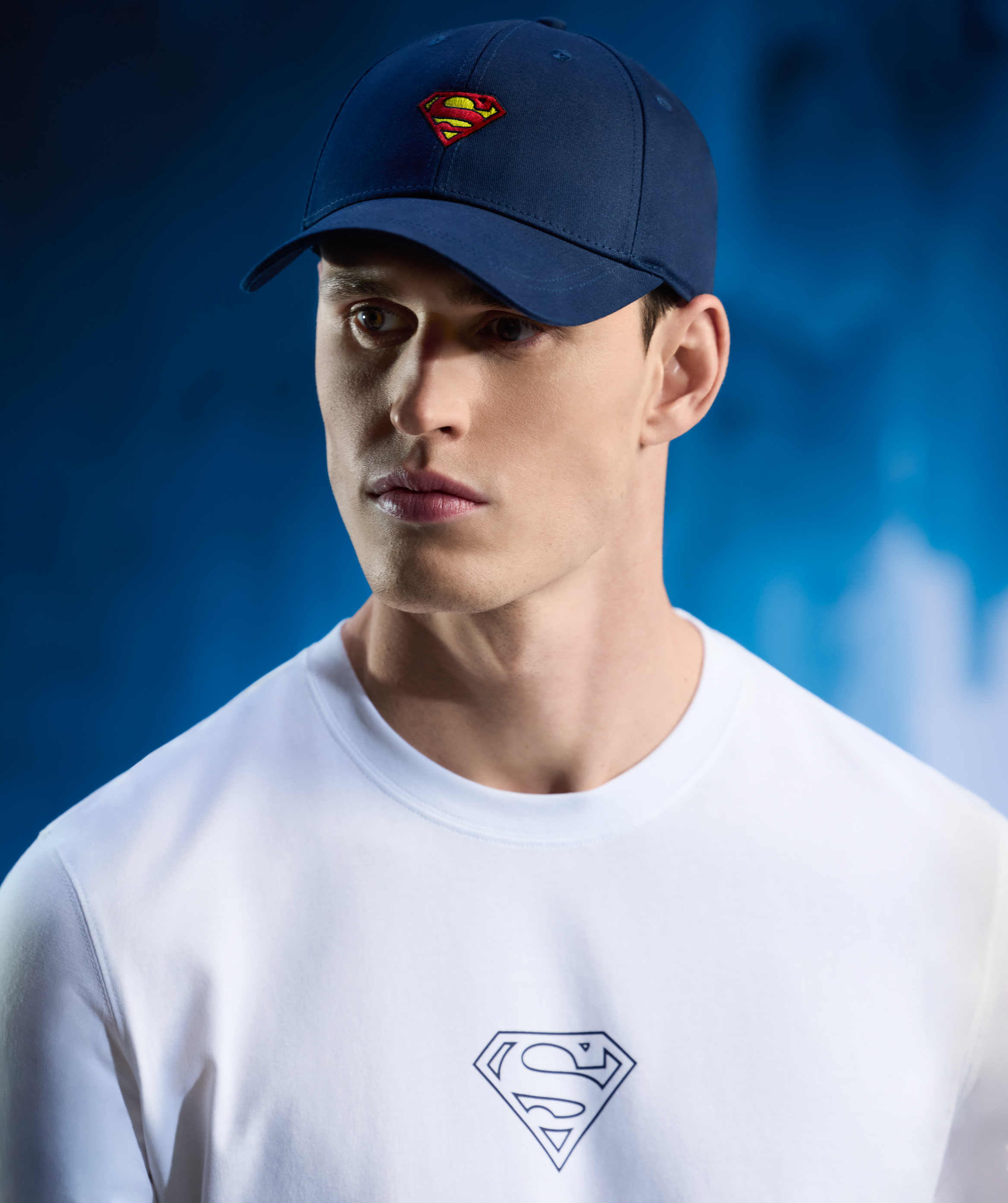 Superman - Casquette marine - camaieu - Modalova