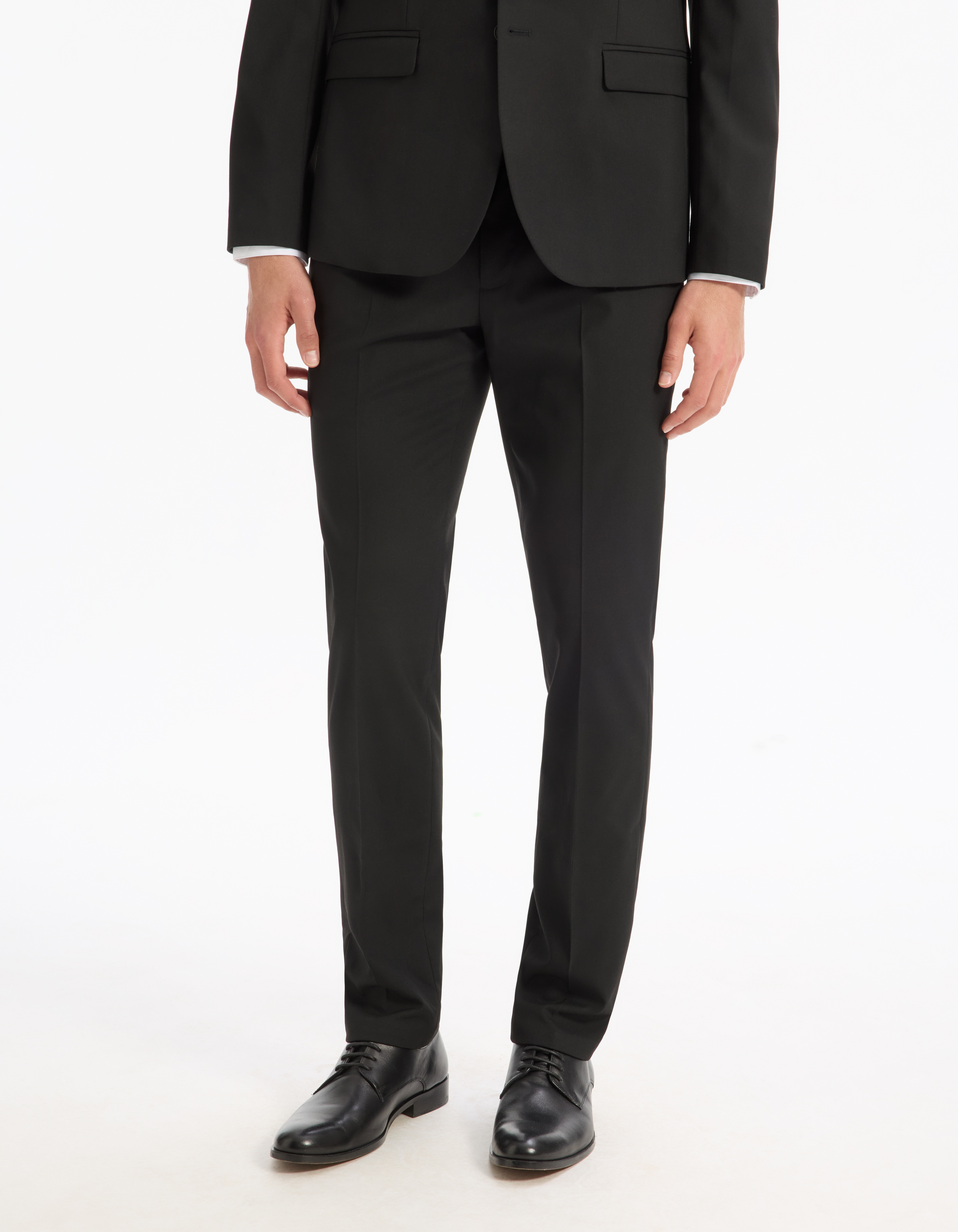 Pantalon de costume slim stretch - camaieu - Modalova