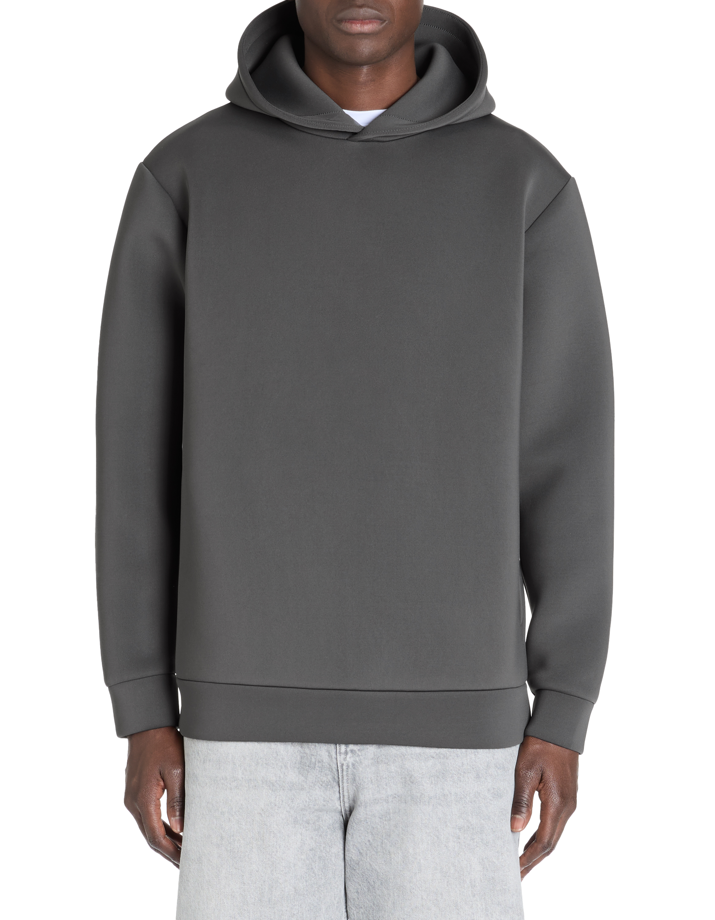 Sweat oversize capuche stretch - camaieu - Modalova