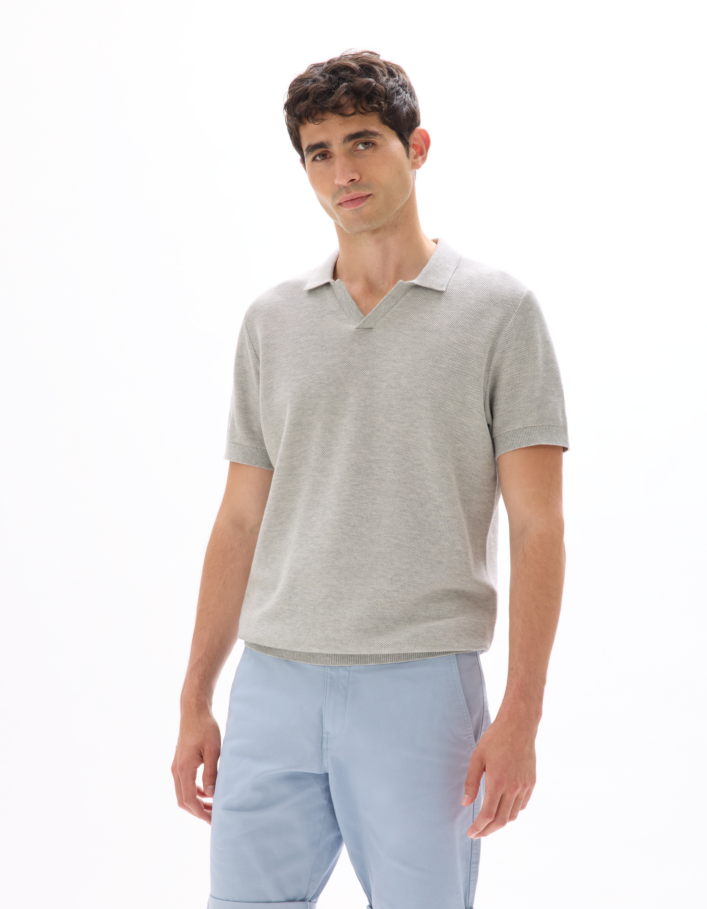 Polo piqué regular 100% Coton tricot - camaieu - Modalova