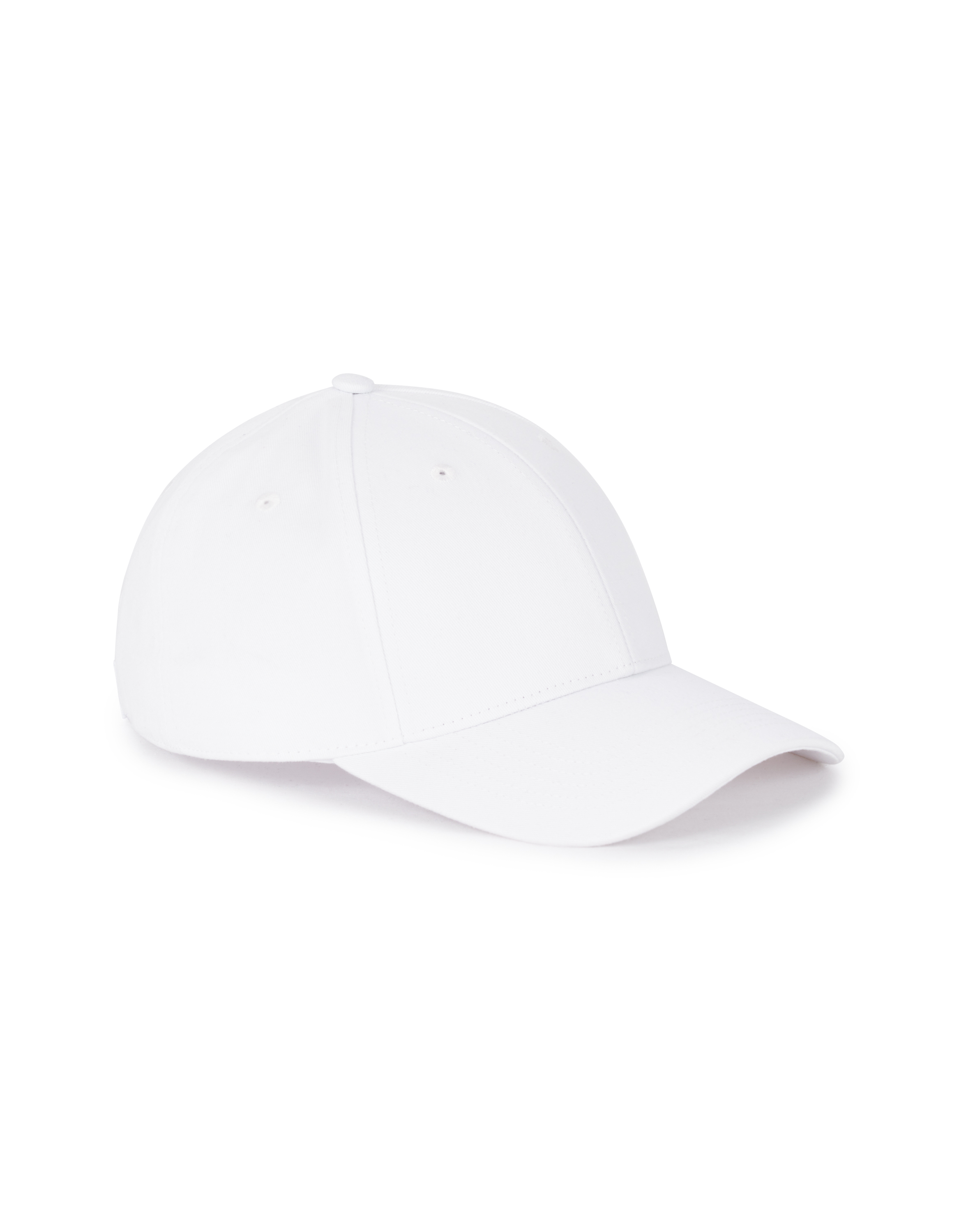 Casquette unie 100% coton - blanc
