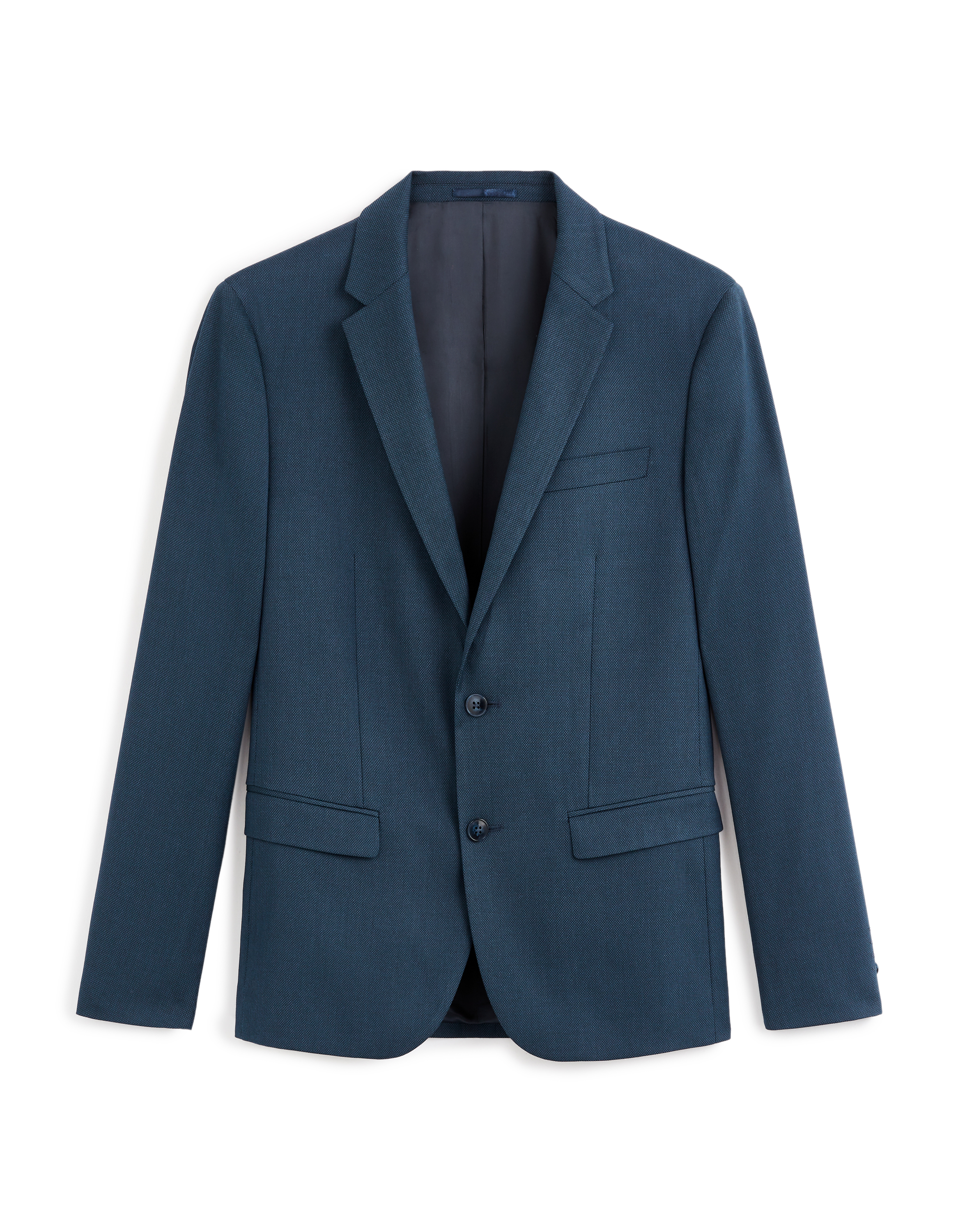 Veste de costume slim armuré - marine