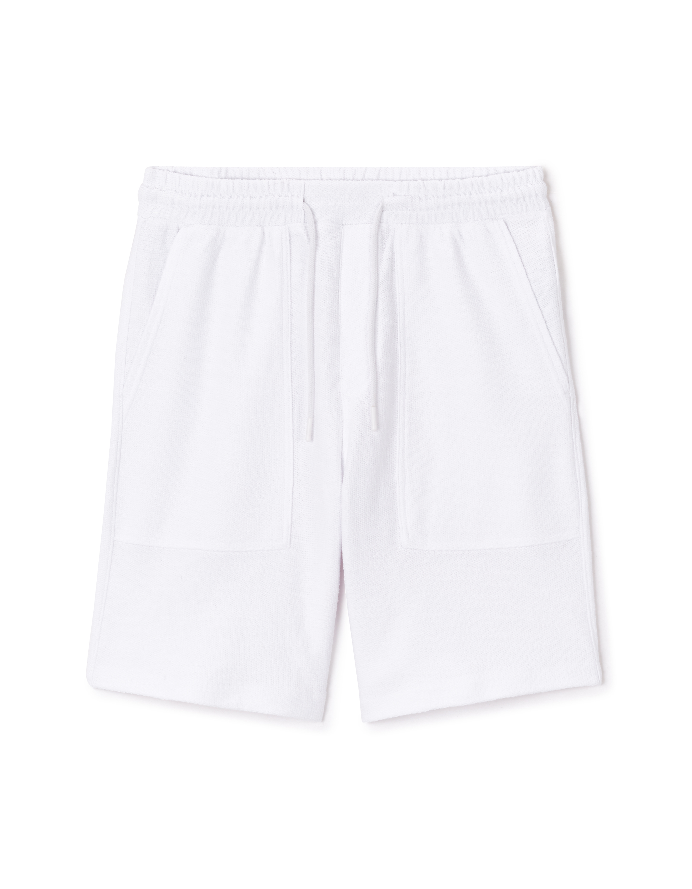 Bermuda coton mélangé - blanc