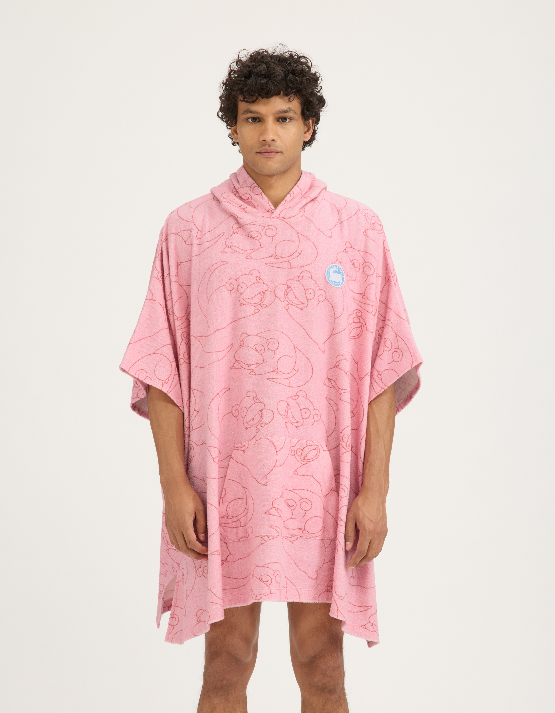 Pokémon - Poncho rose Ramoloss - camaieu - Modalova