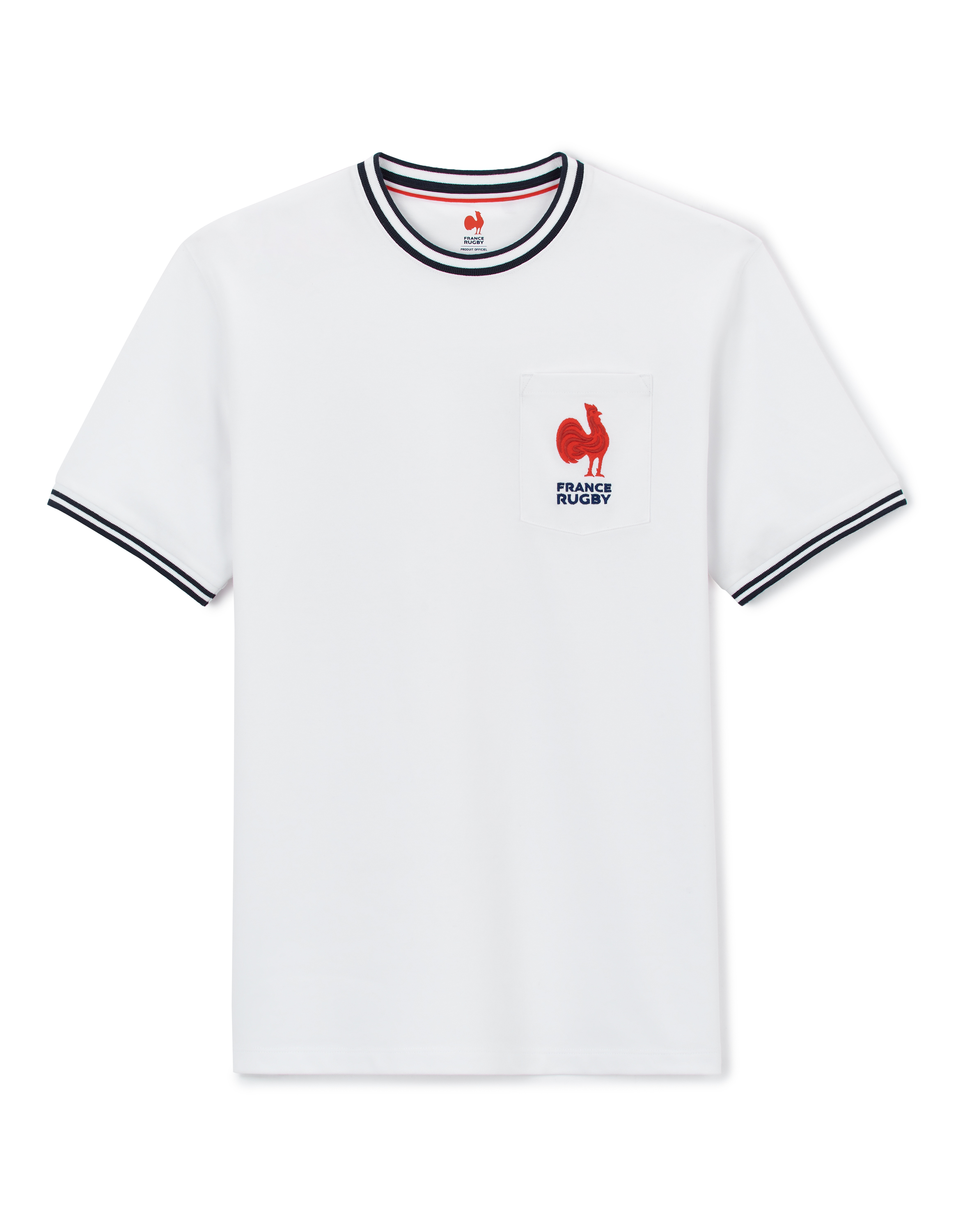 FRANCE RUGBY - T-shirt blanc