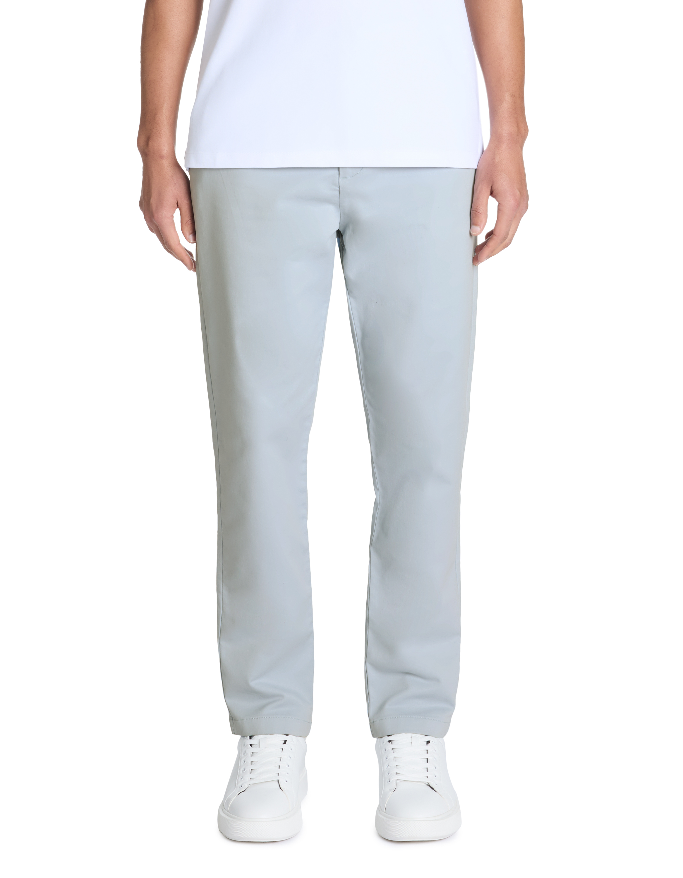 Chino slim - bleu clair - camaieu - Modalova