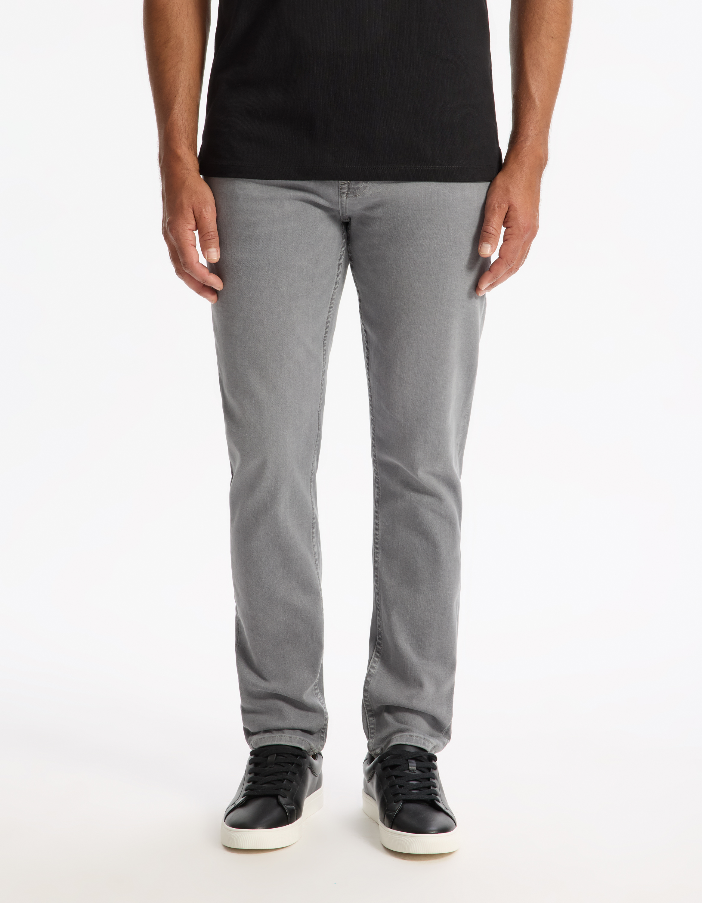 Jean slim stretch Powerflex - gris délavé - camaieu - Modalova