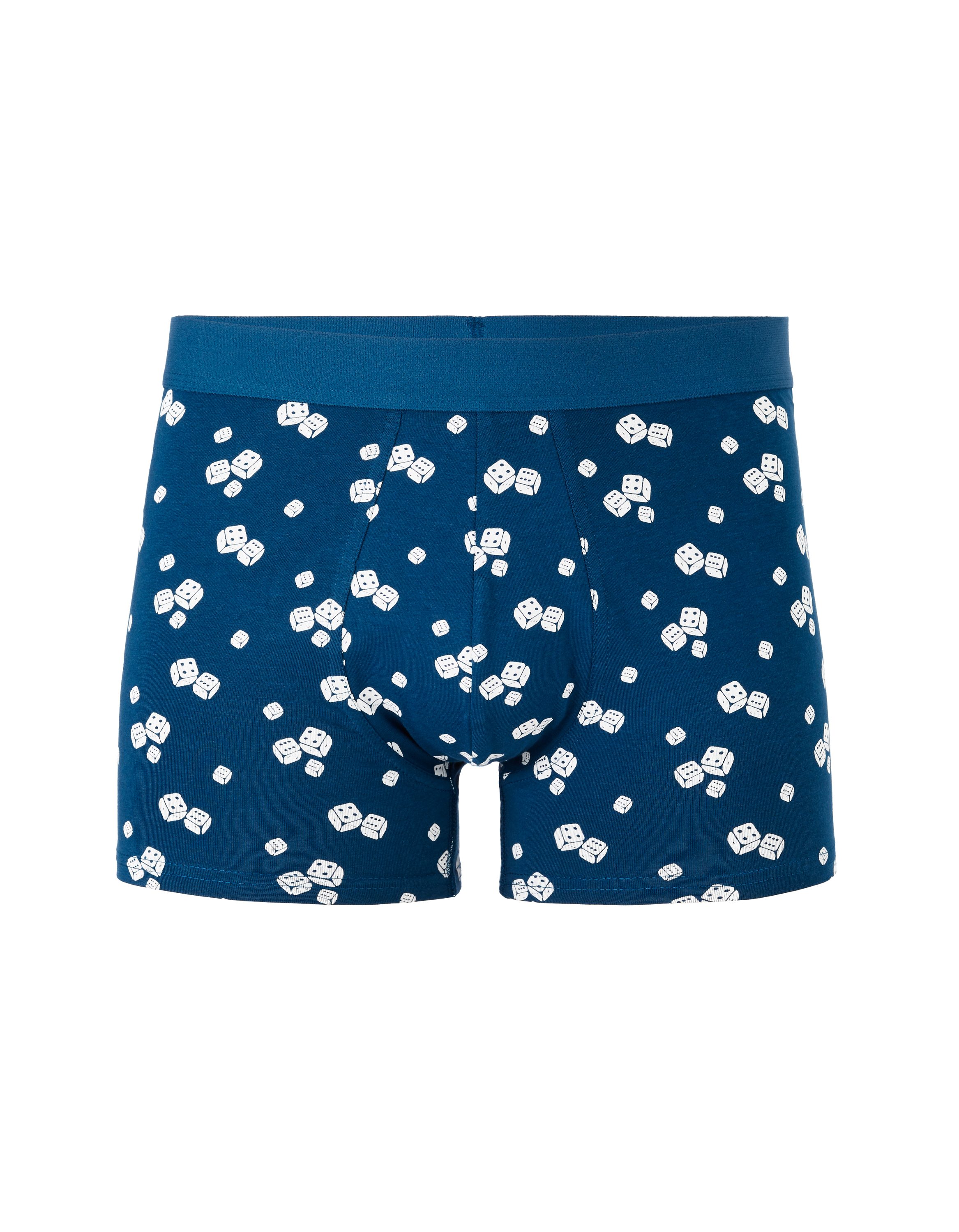Boxer à motifs imprimés - bleu