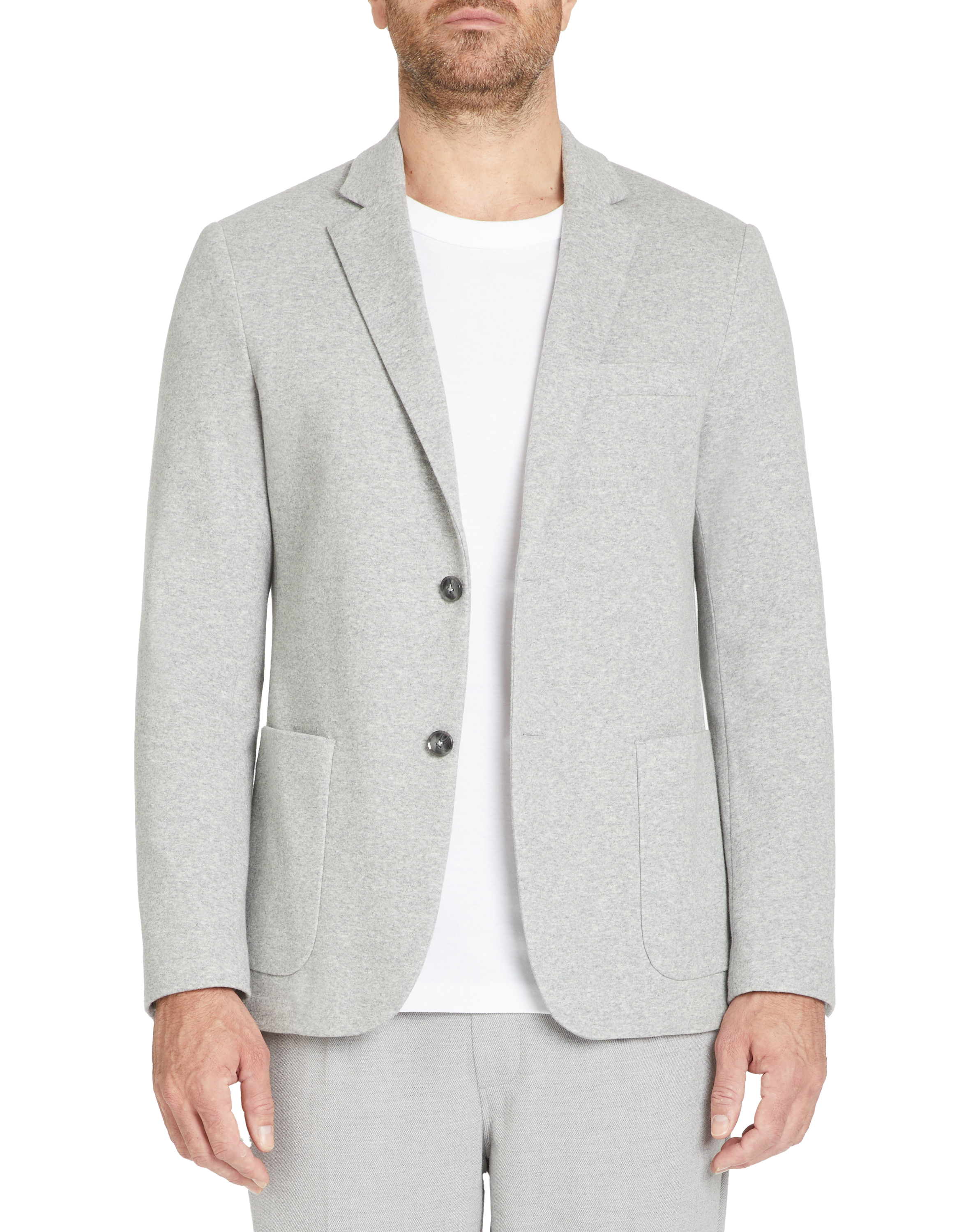 Blazer slim - gris - camaieu - Modalova