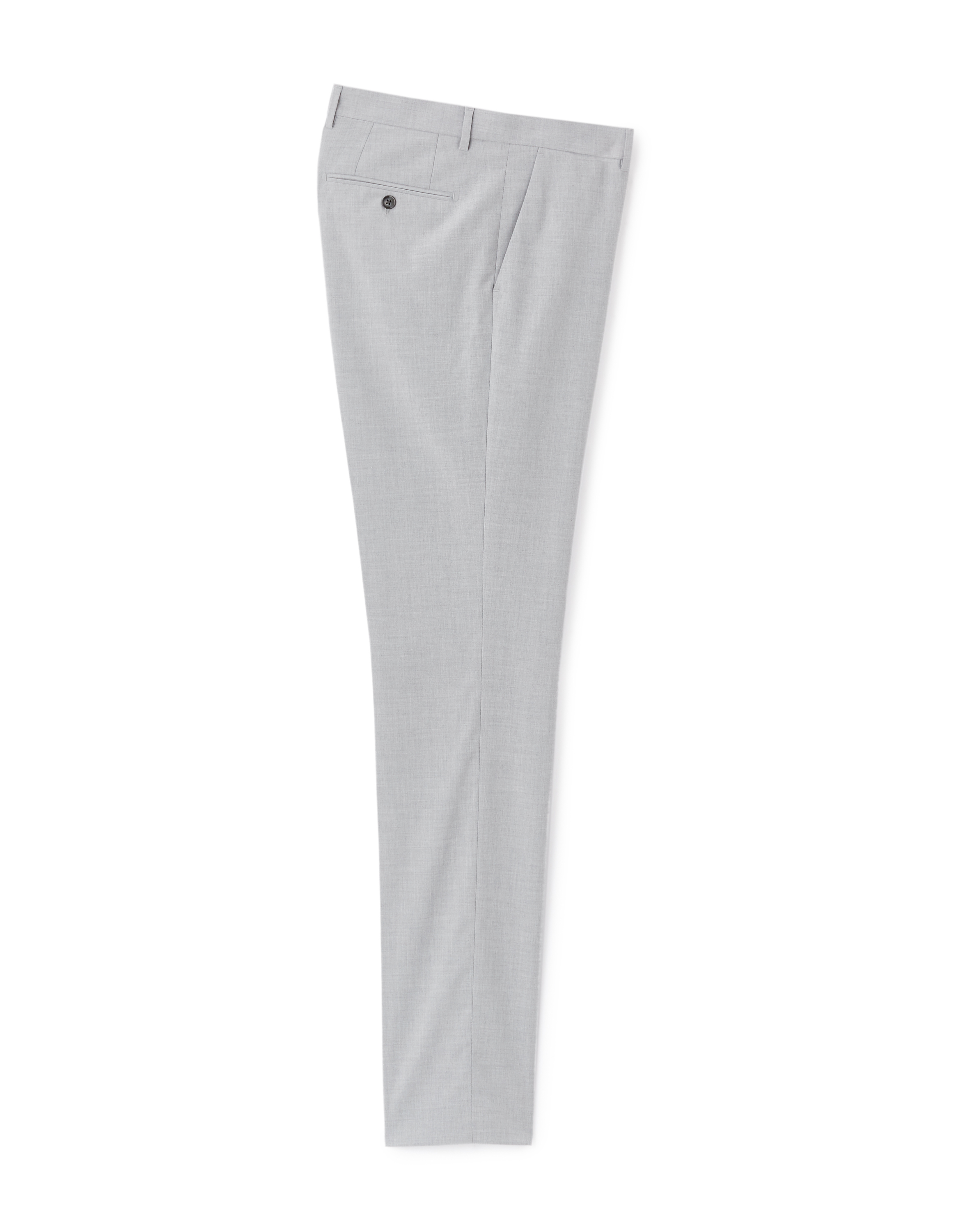 Pantalon de costume slim stretch - gris clair