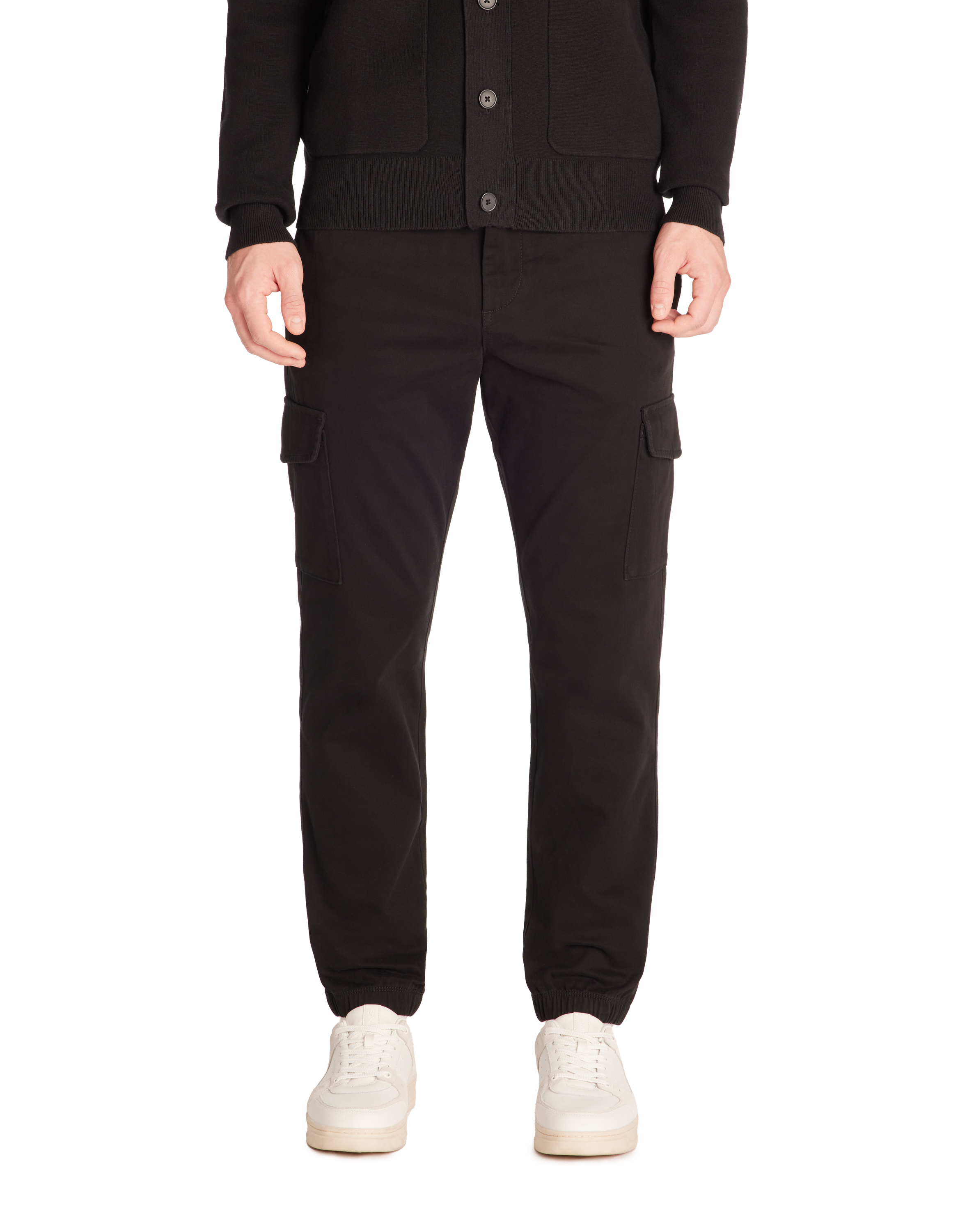 Pantalon cargo slim en coton stretch - camaieu - Modalova