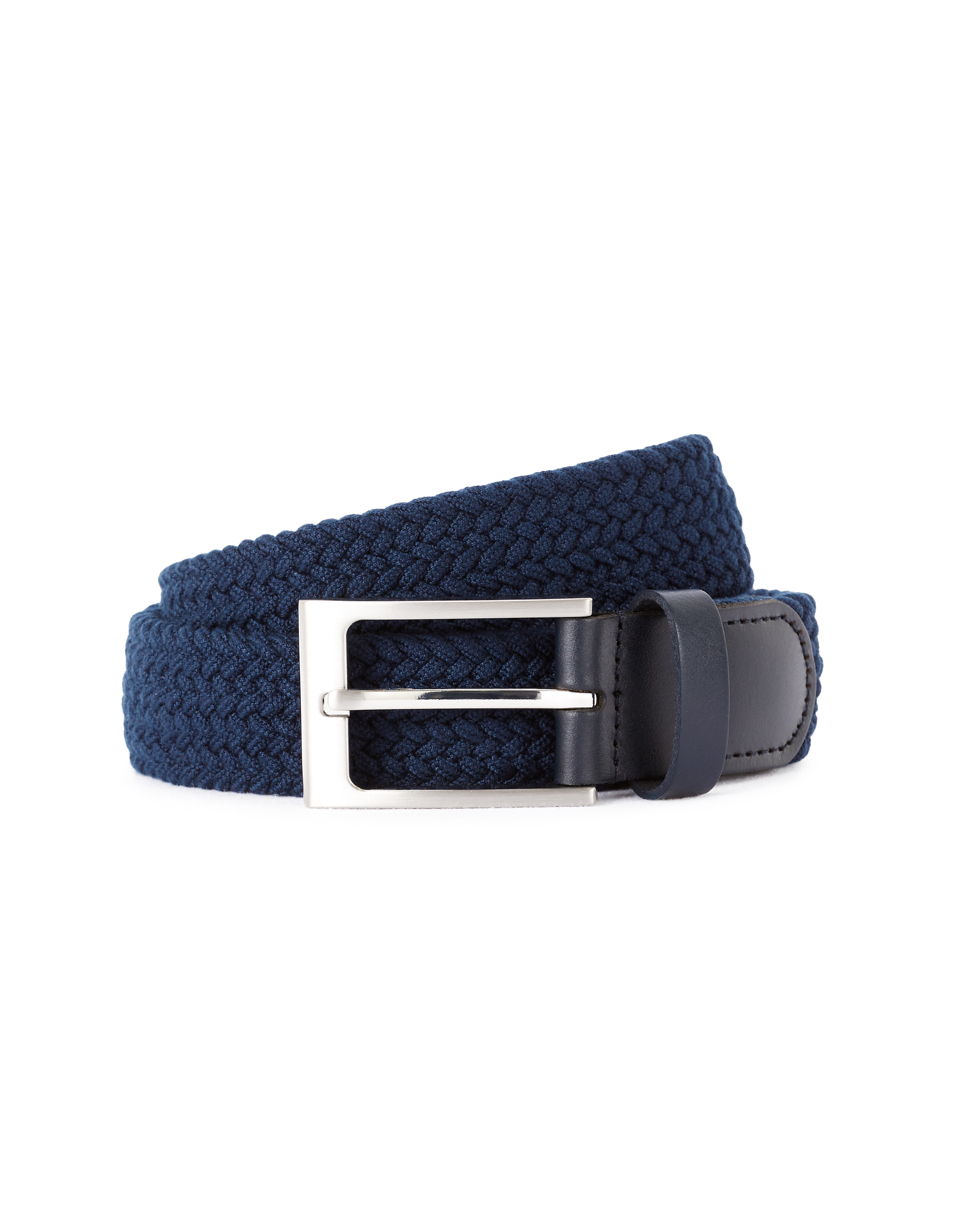 Ceinture tressée - marine