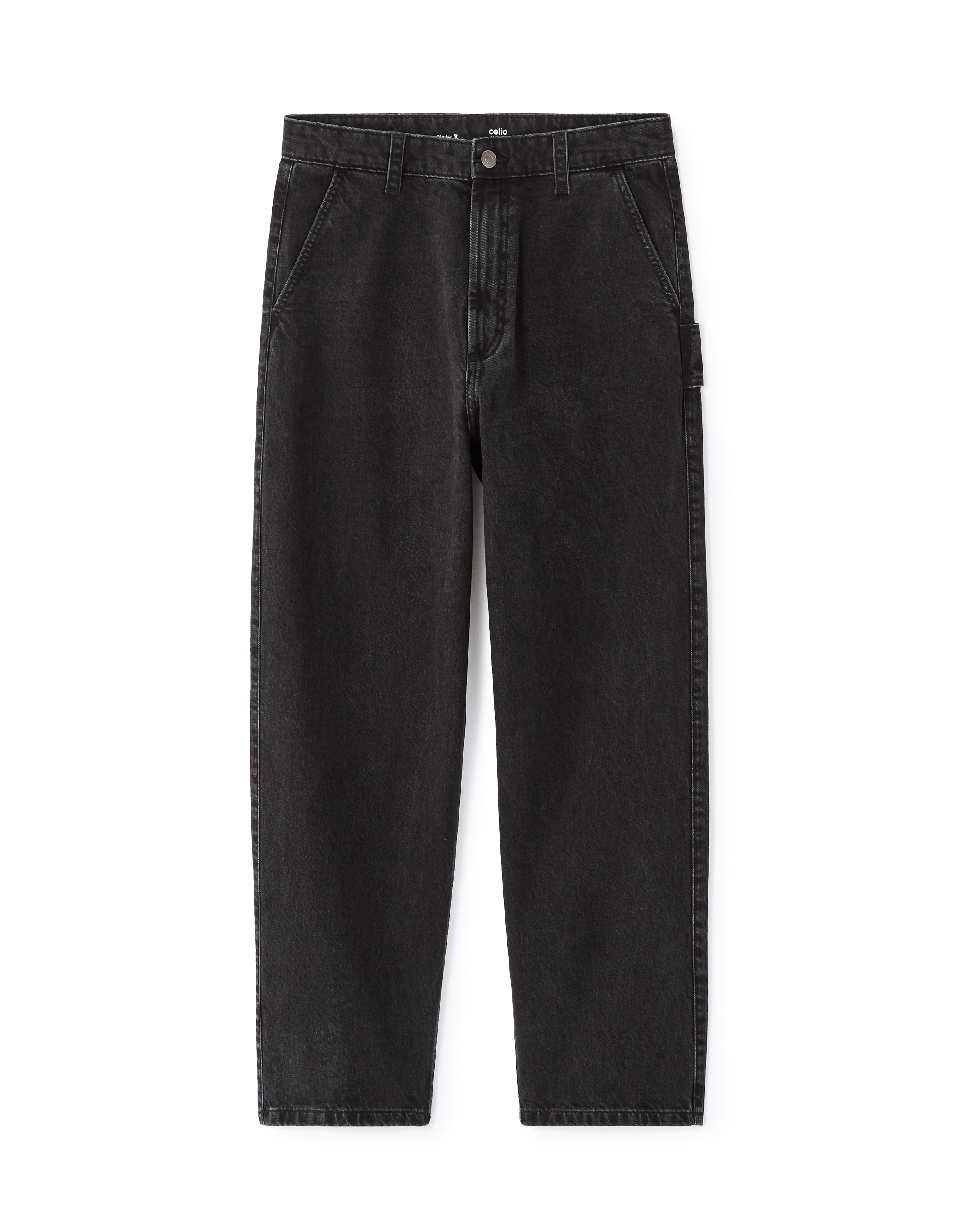 Jean skater 100% coton - noir