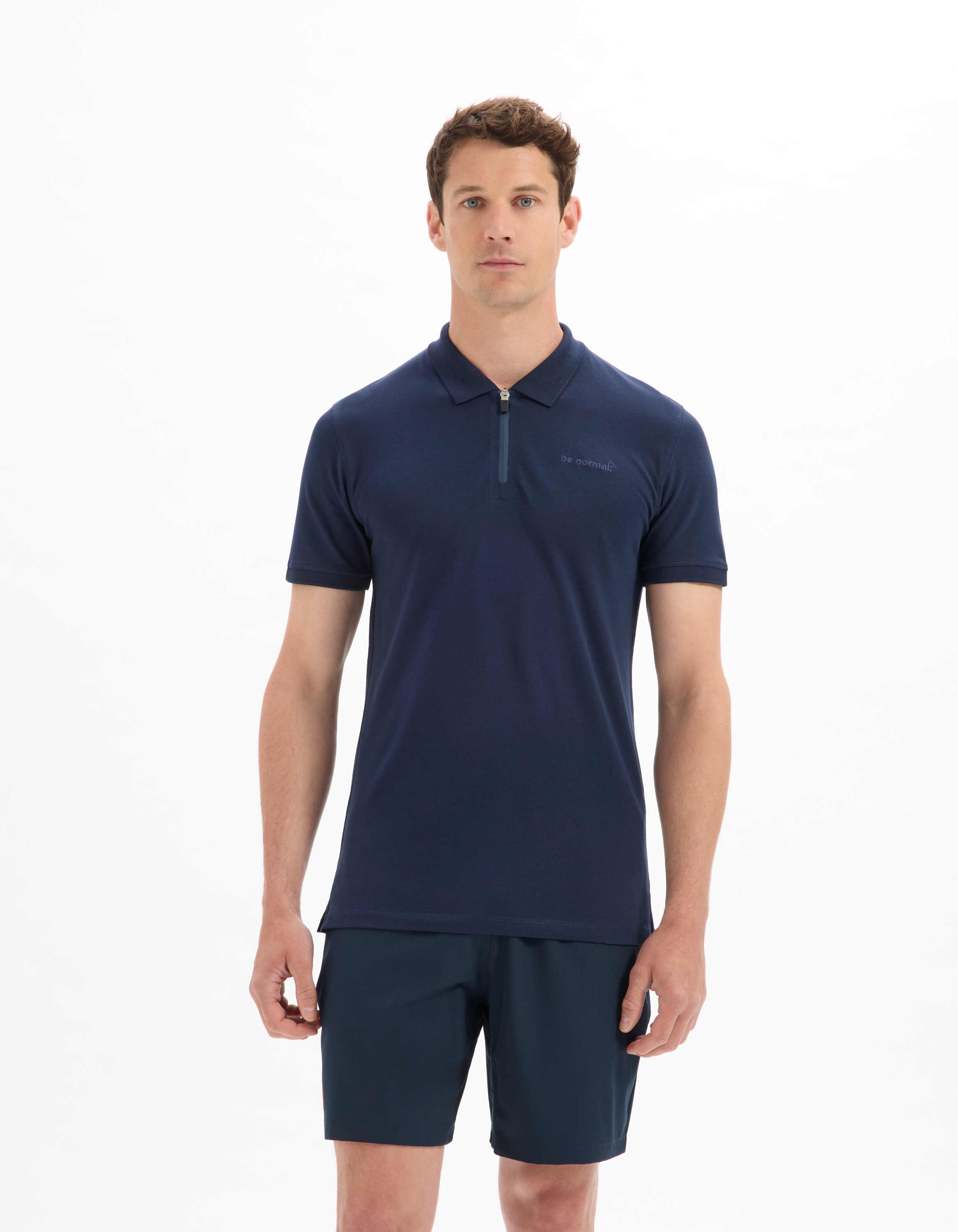 Benoit Paire - Polo marine - camaieu - Modalova
