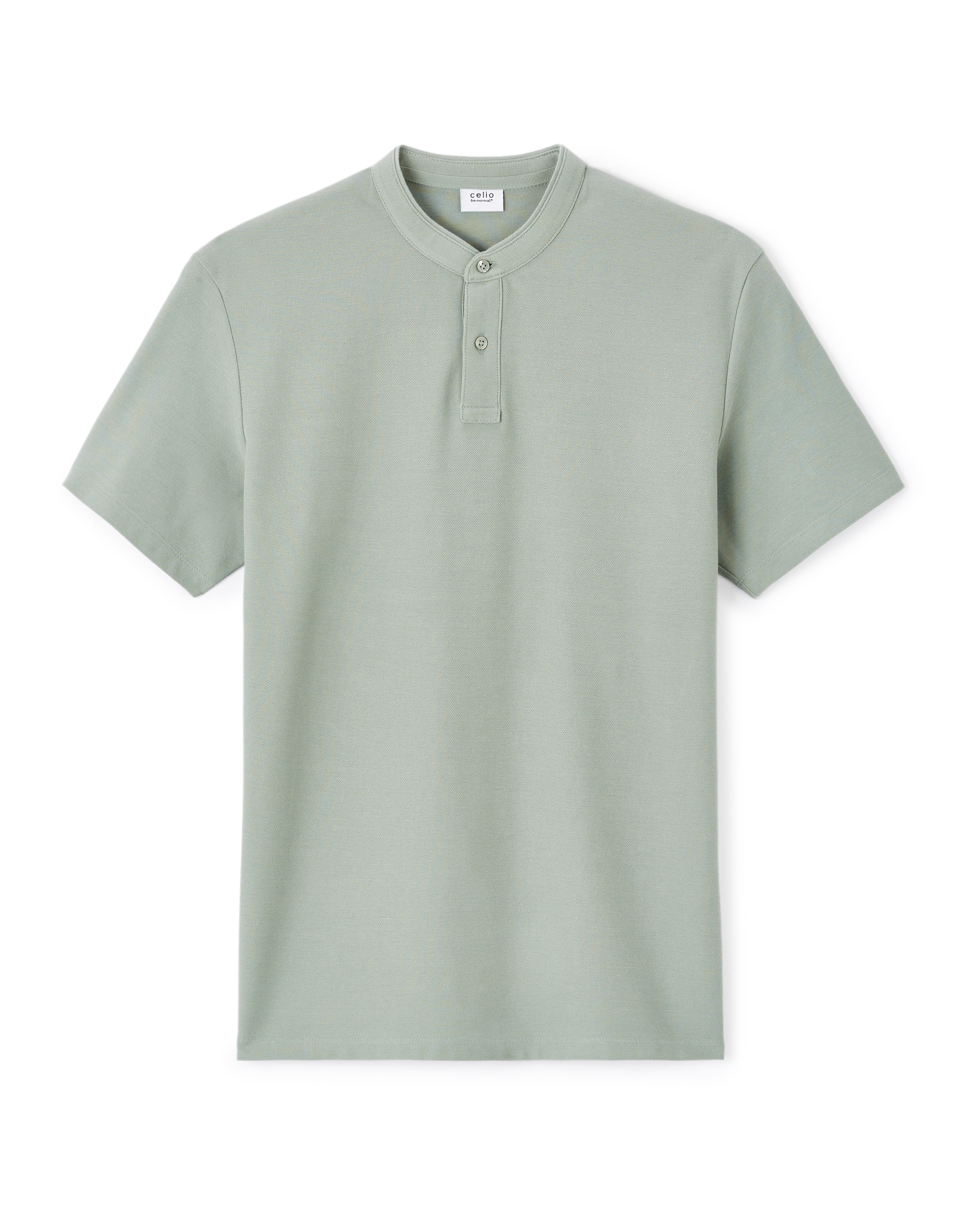 Polo piqué regular 100% coton - gris