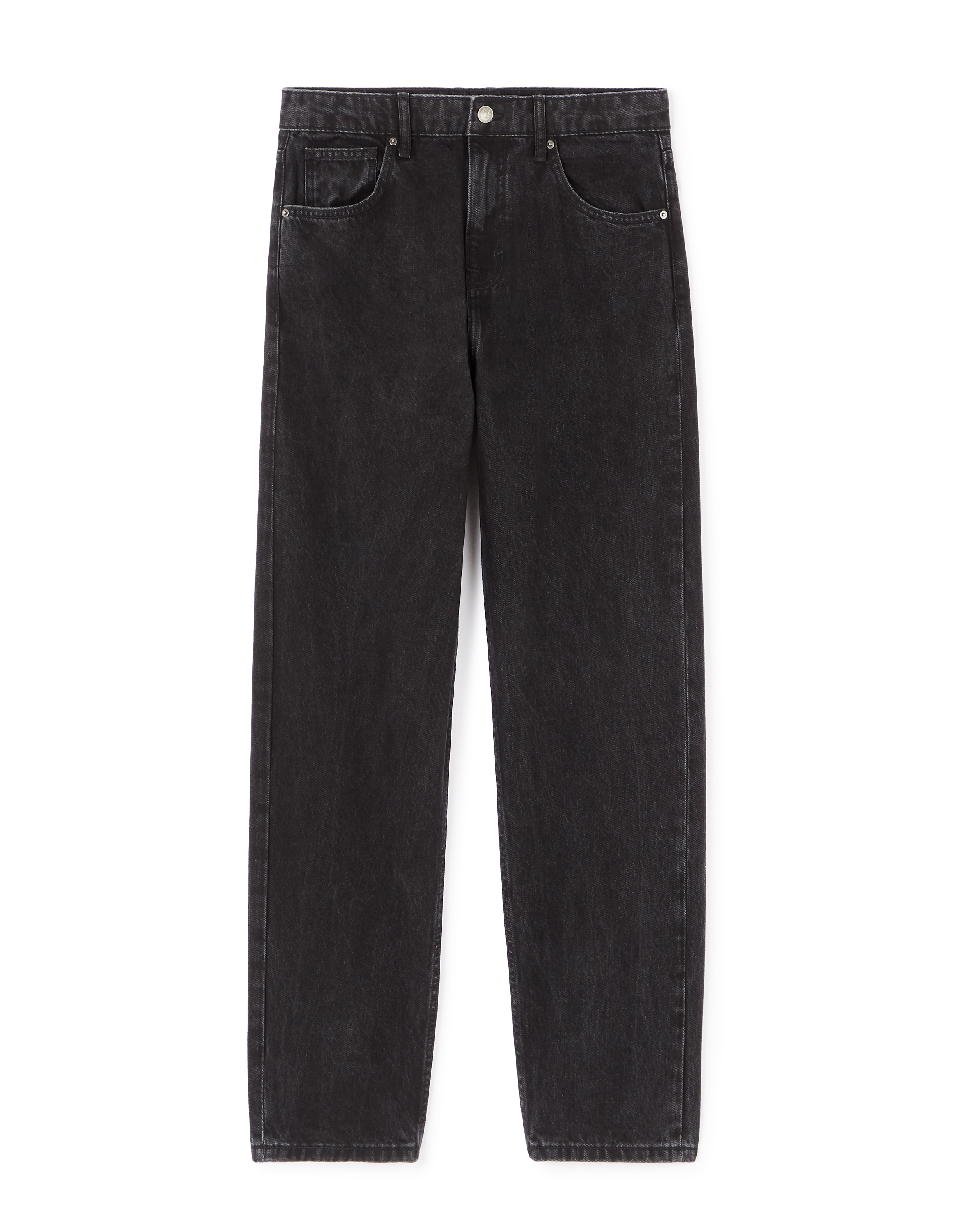 Jean baggy 100% coton - noir