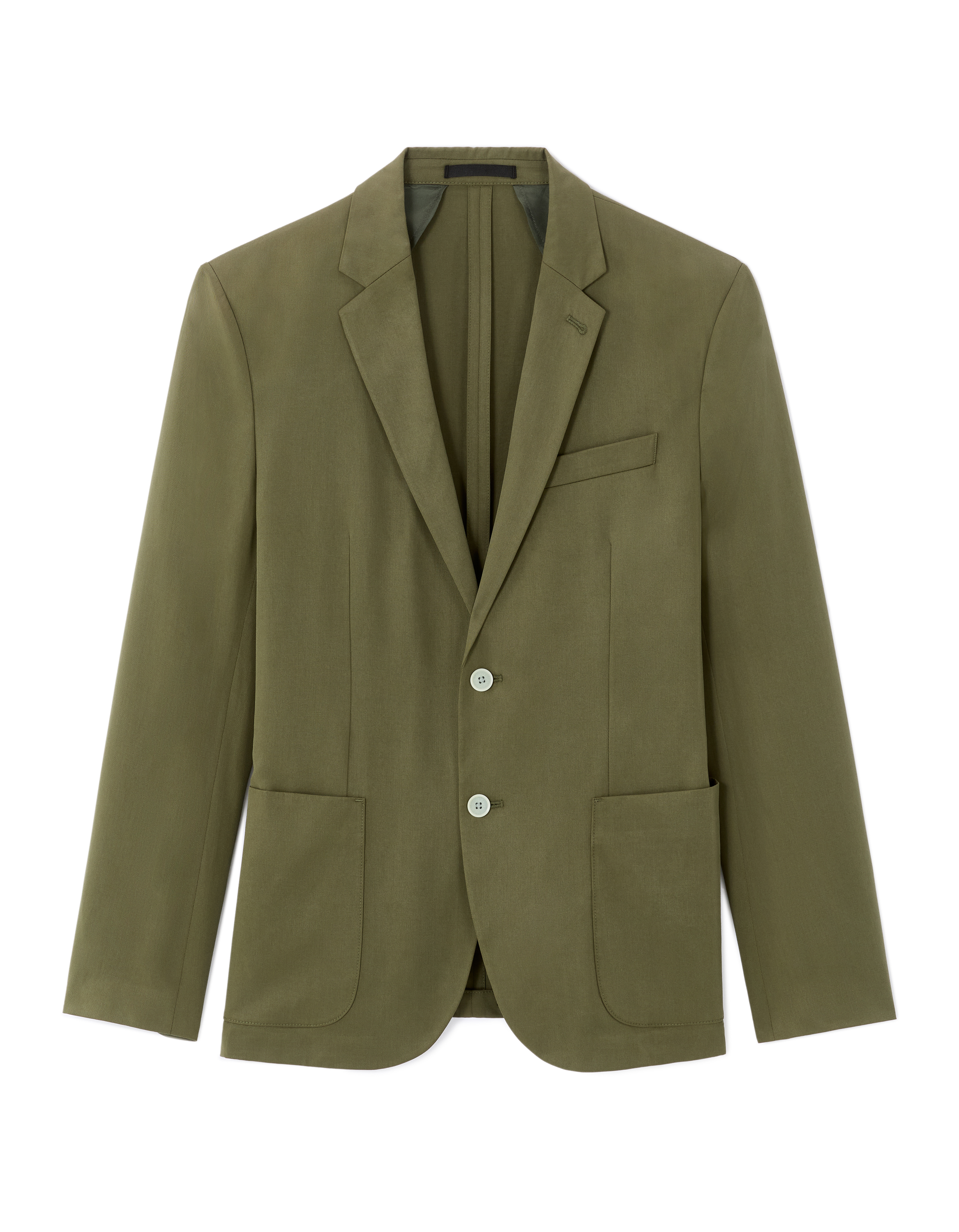 Blazer slim 100% TENCEL™ Lyocell - kaki