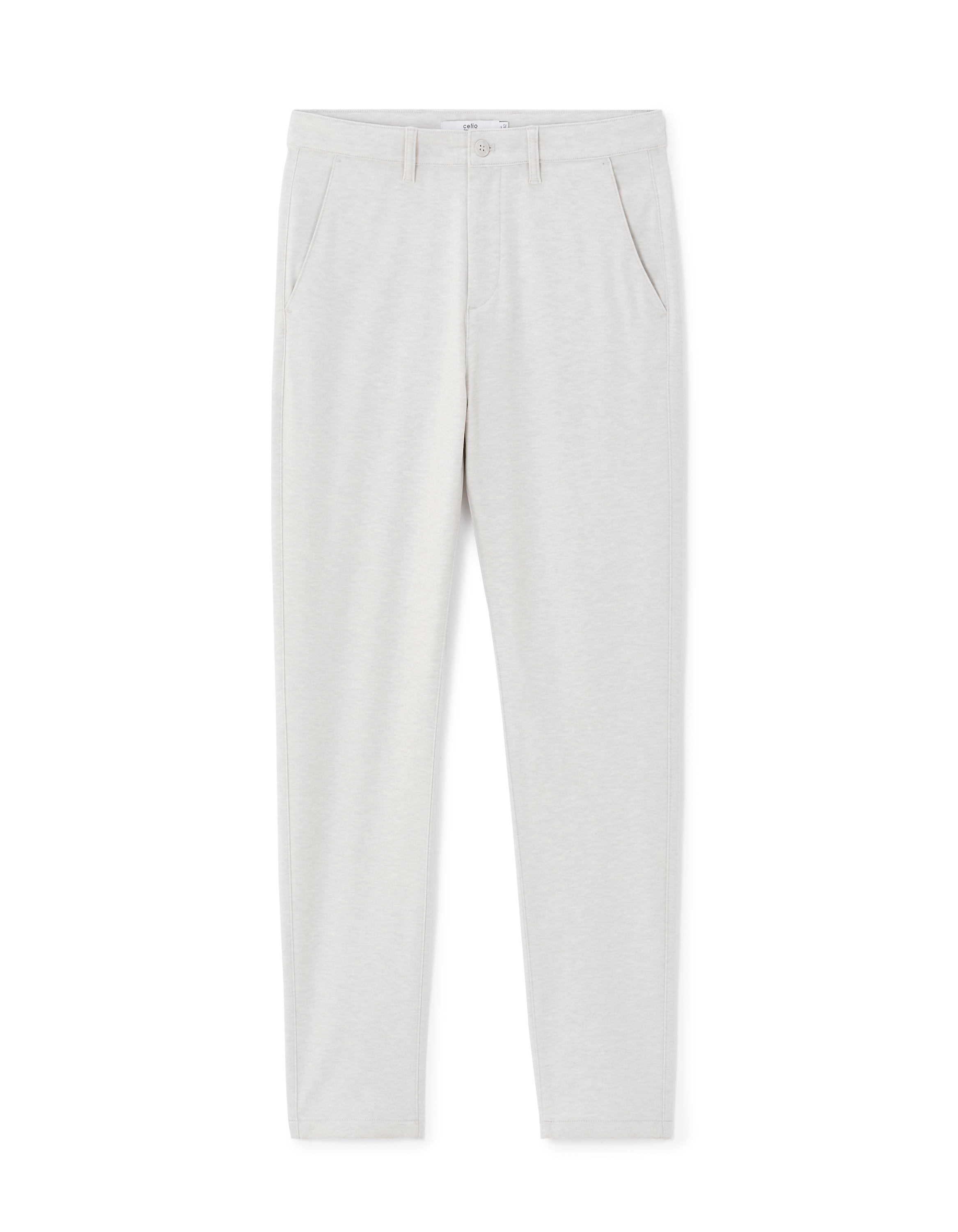 Pantalon slim stretch - gris