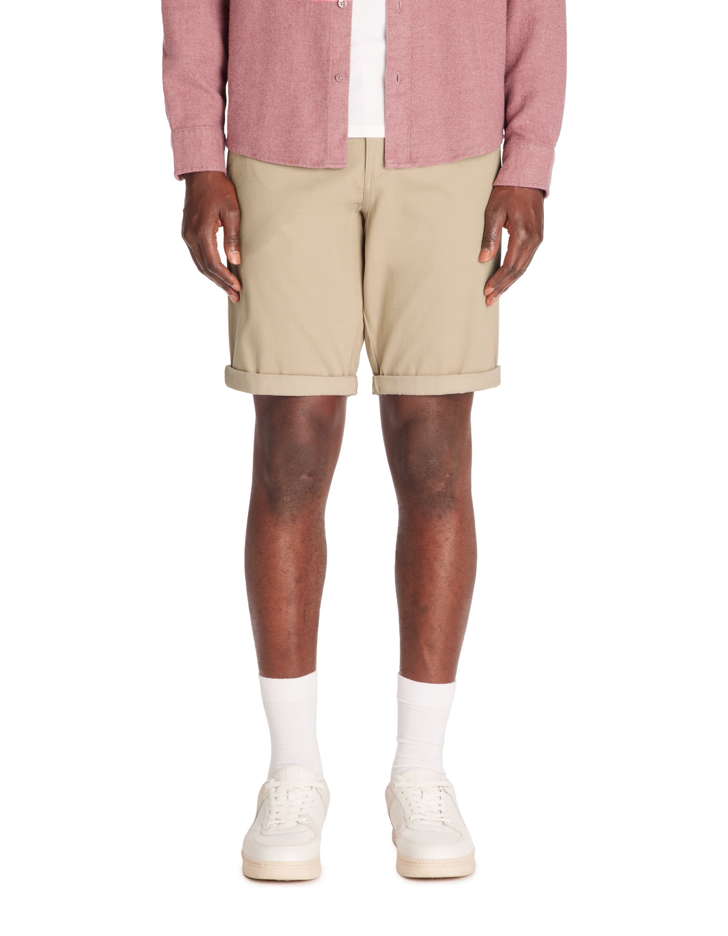 Bermuda chino en coton stretch - camaieu - Modalova