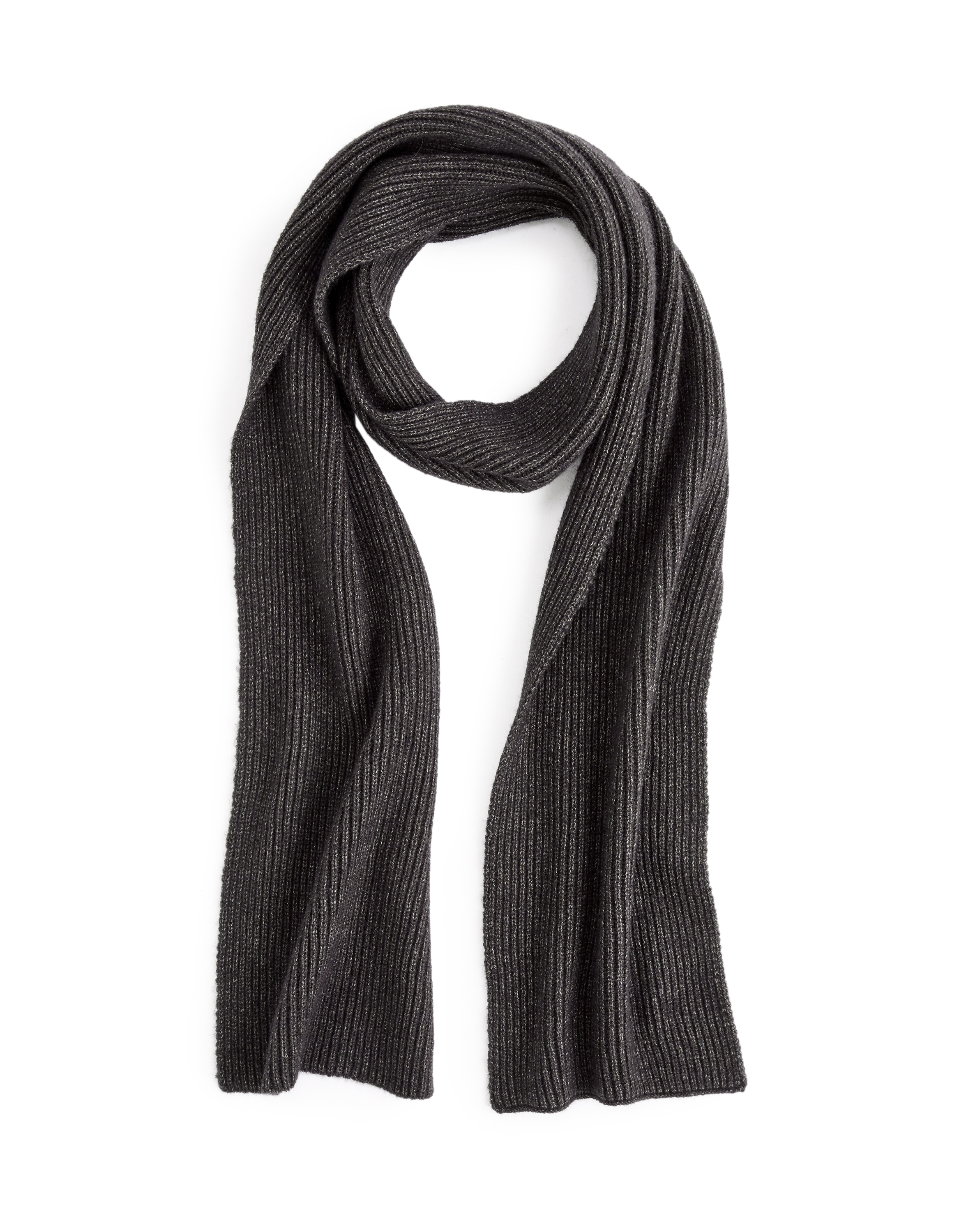 Echarpe en maille - anthracite