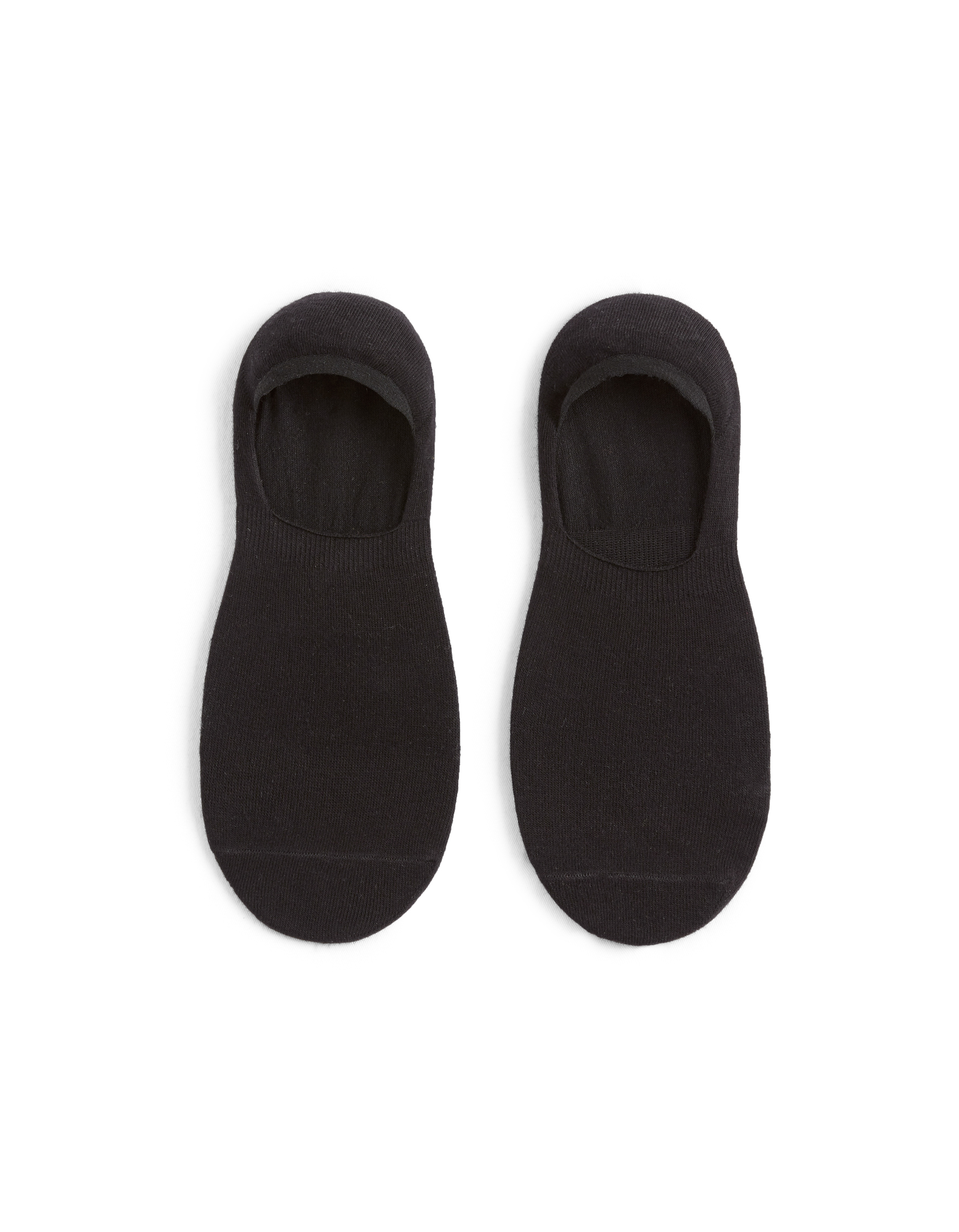 Socquettes coton - noir