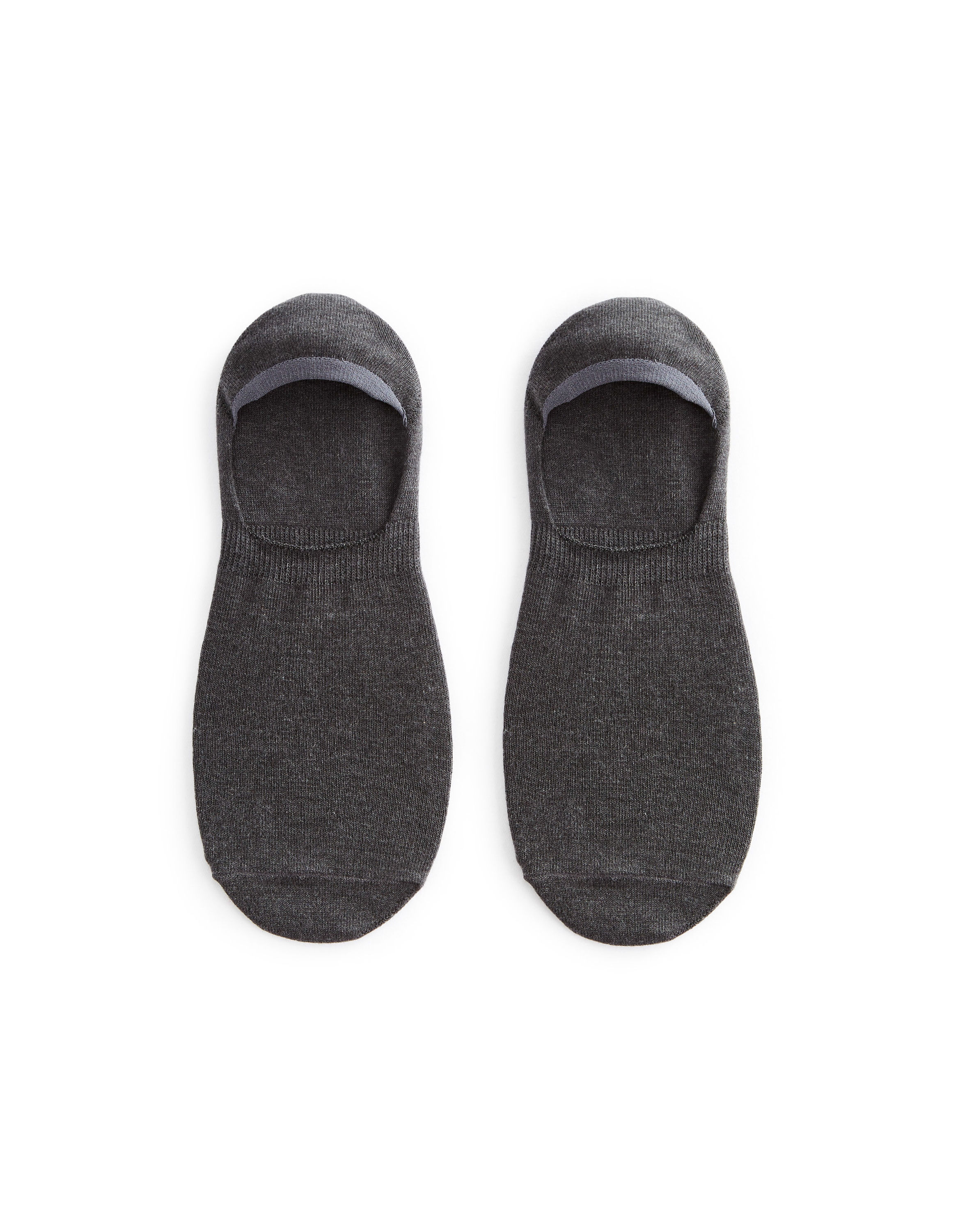 Socquettes coton - anthracite