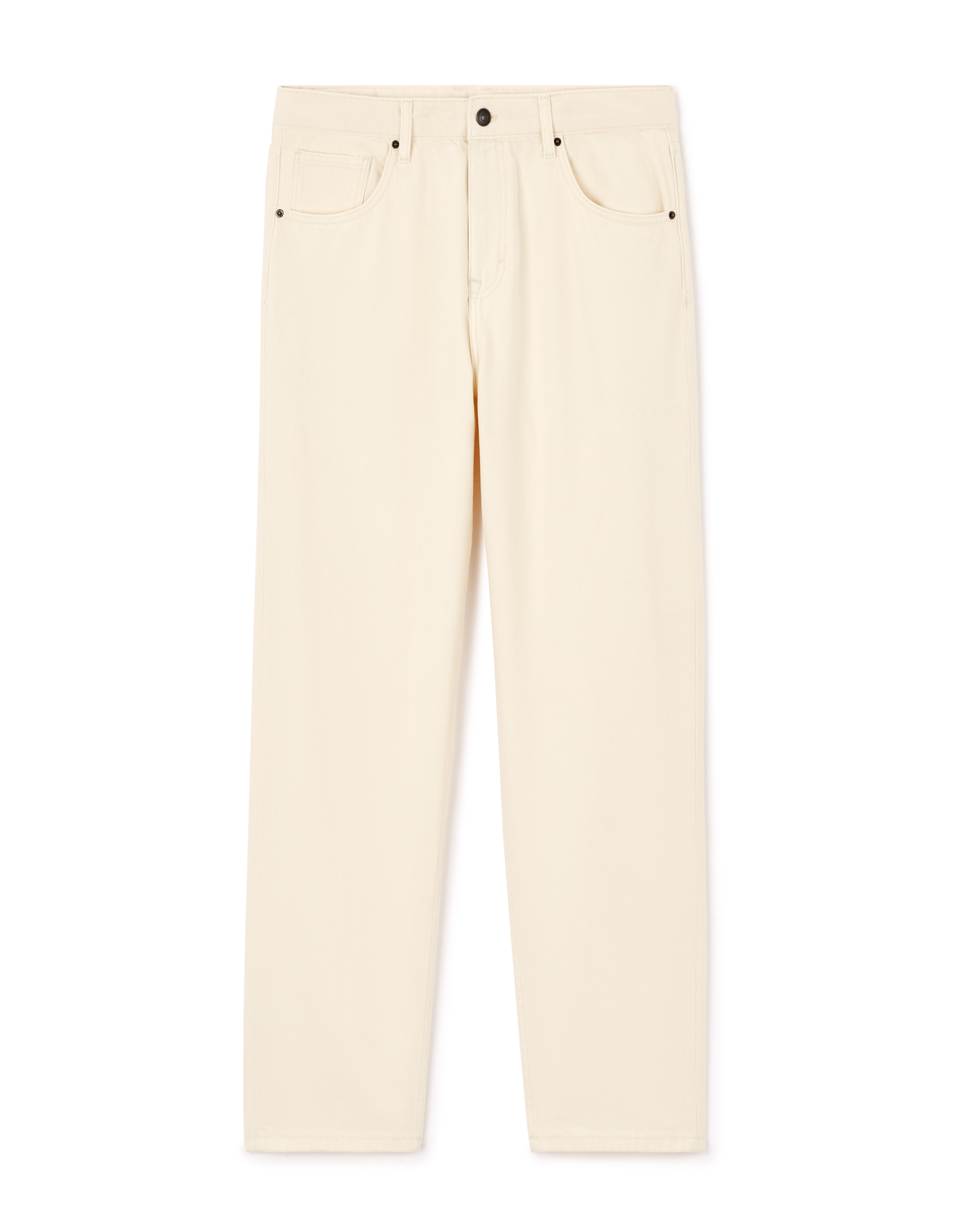Jean baggy 100% coton - écru