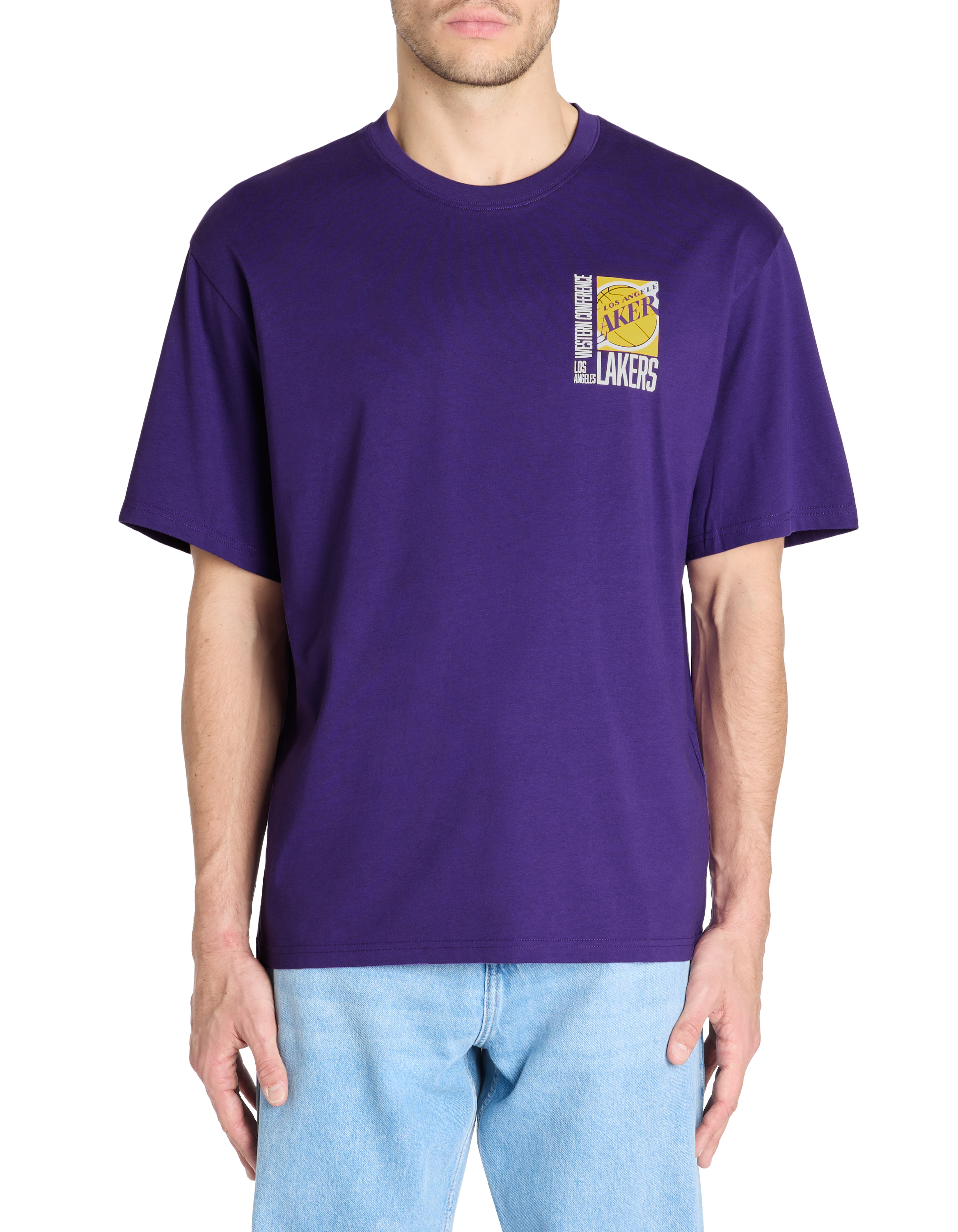 NBA - T-shirt violet des LAKERS de Los Angeles - camaieu - Modalova