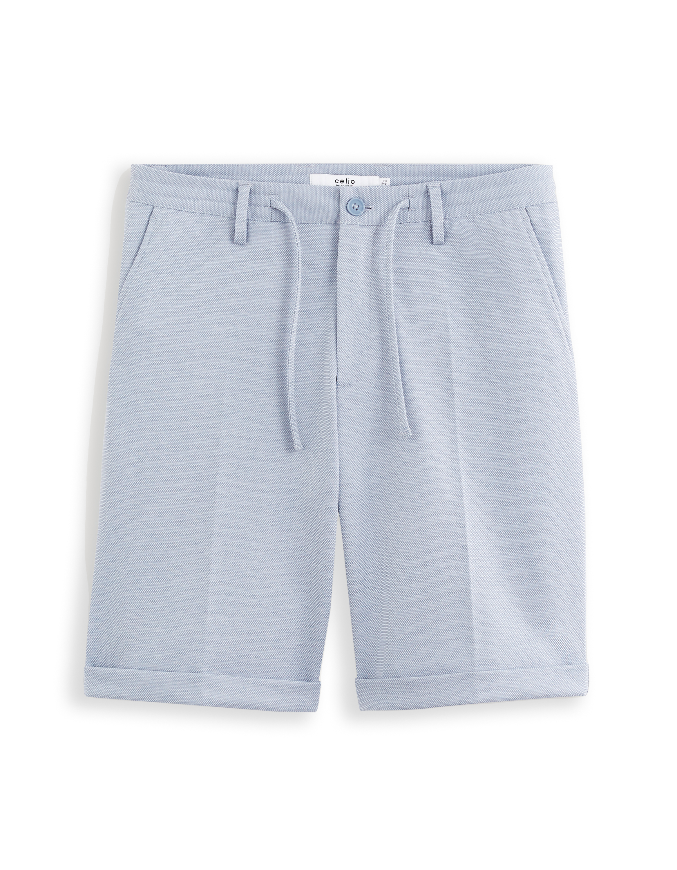 Bermuda en maille 24h - bleu