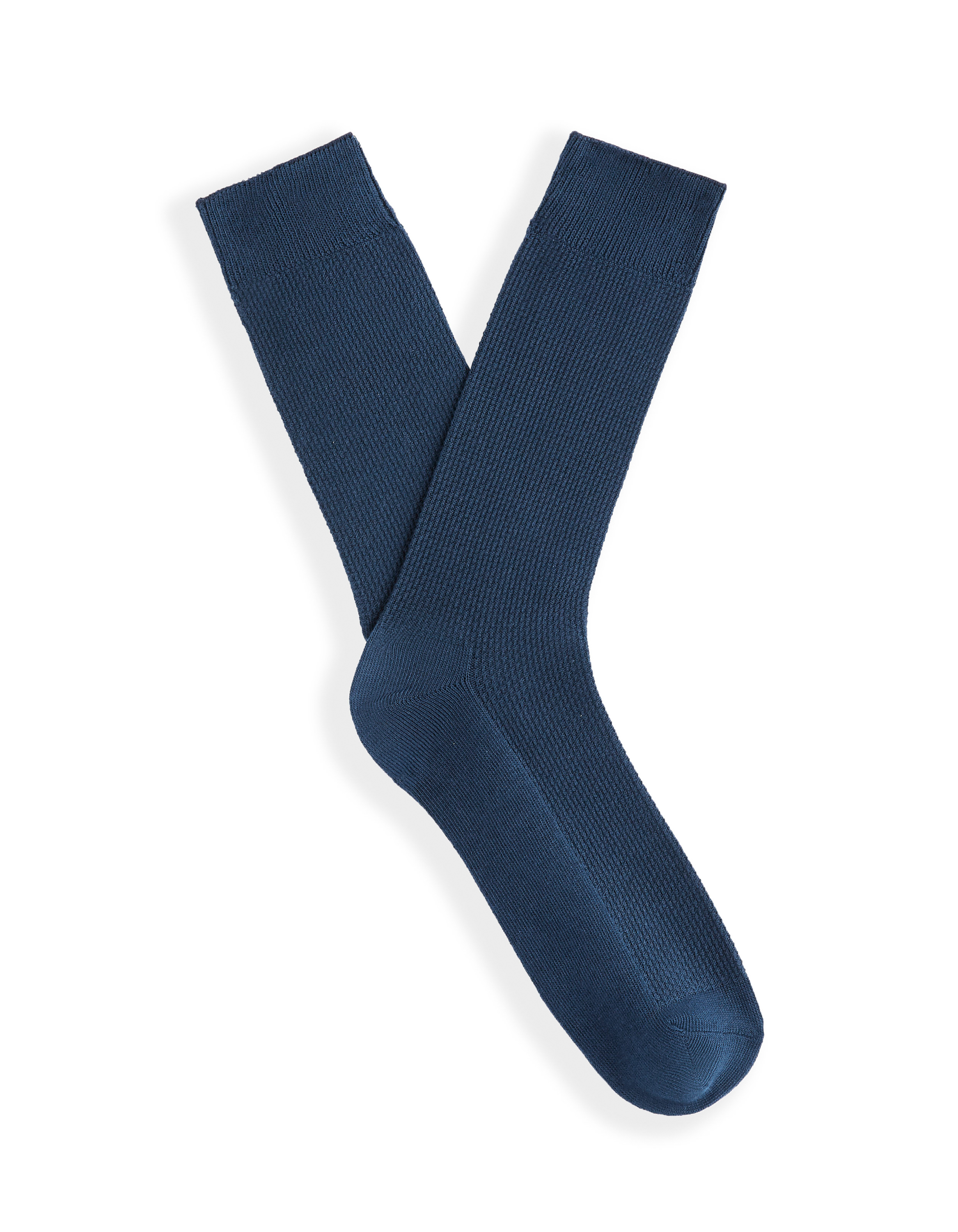Chaussettes hautes coton - marine