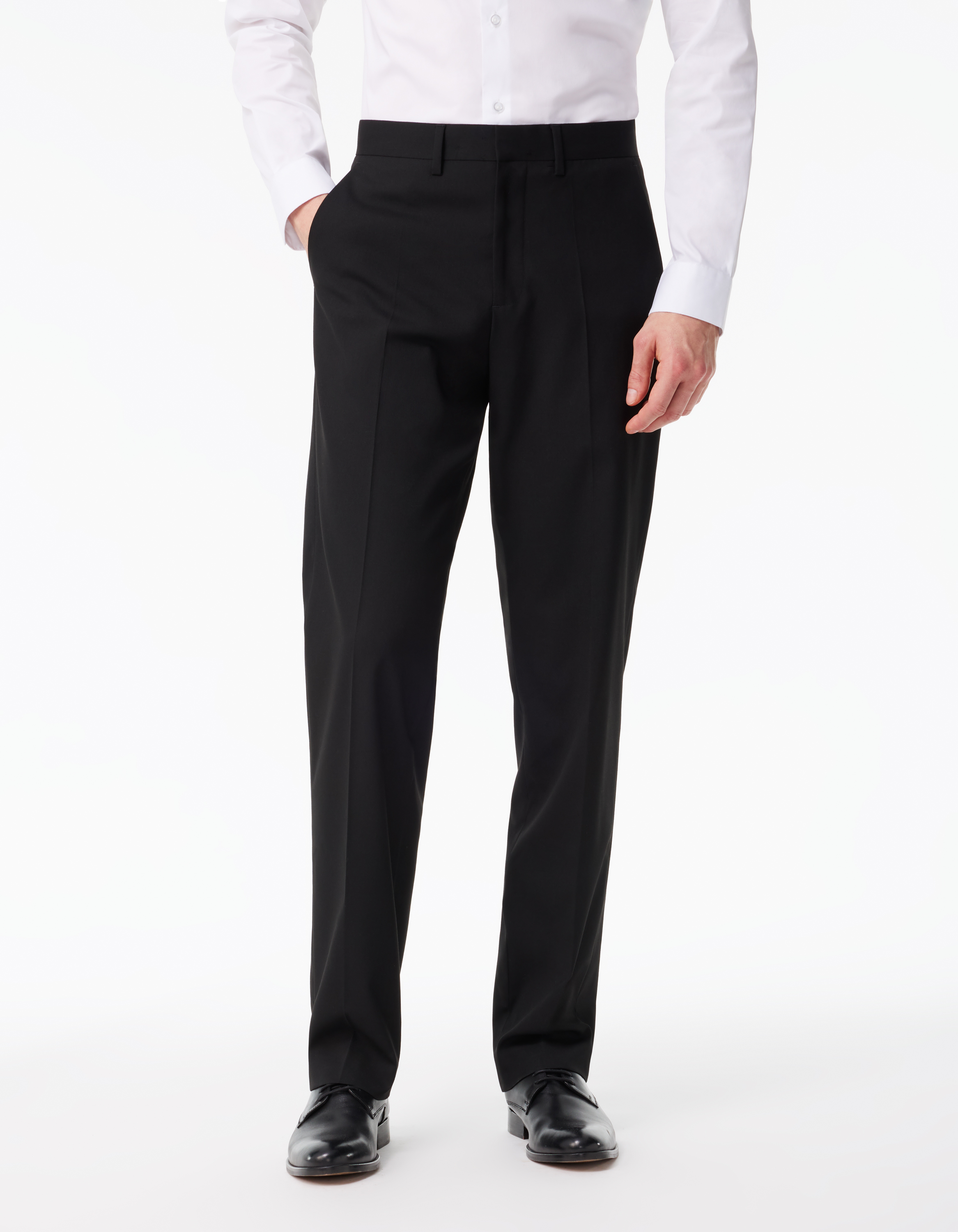 Pantalon de costume regular stretch - camaieu - Modalova