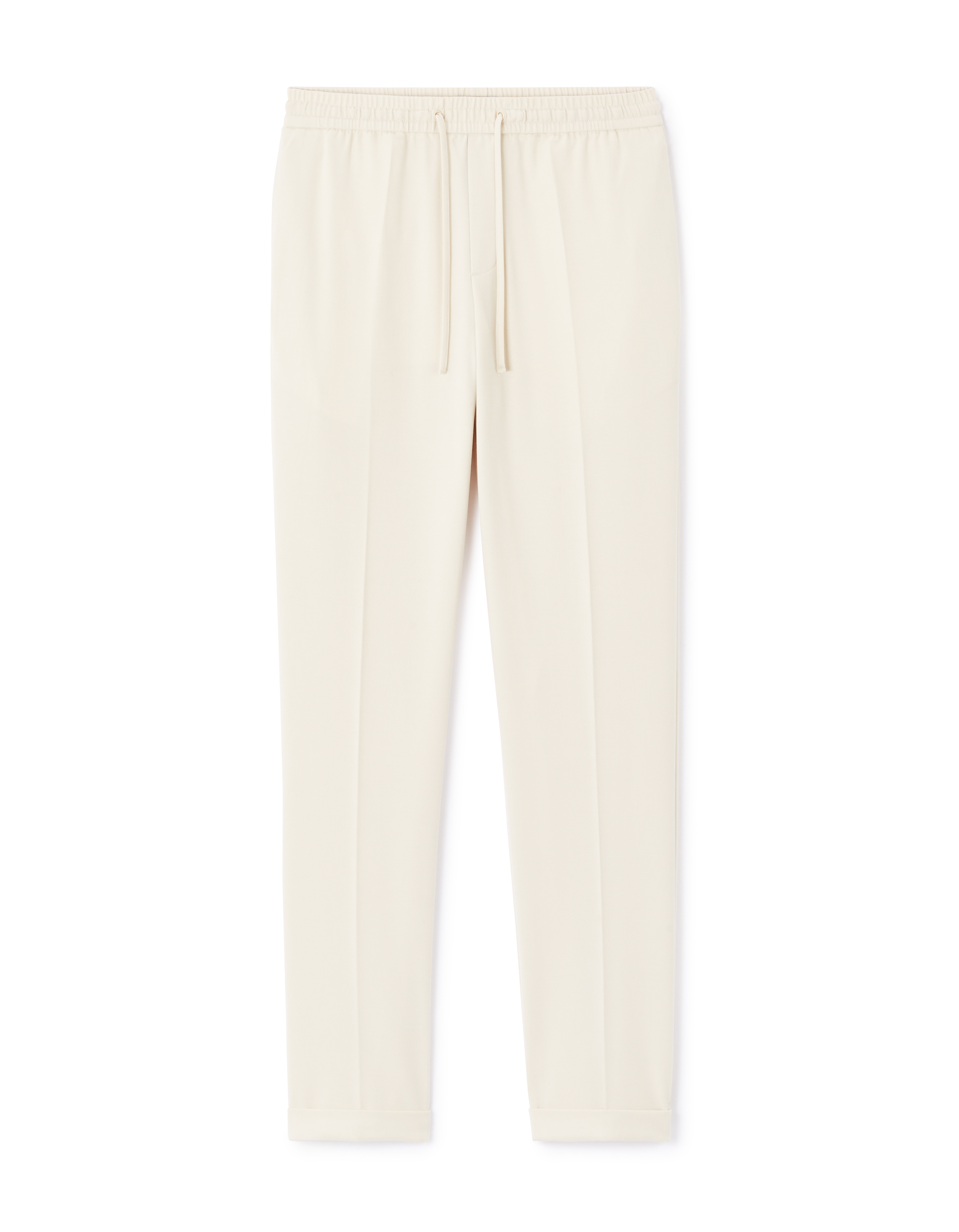 Pantalon straight stretch - beige
