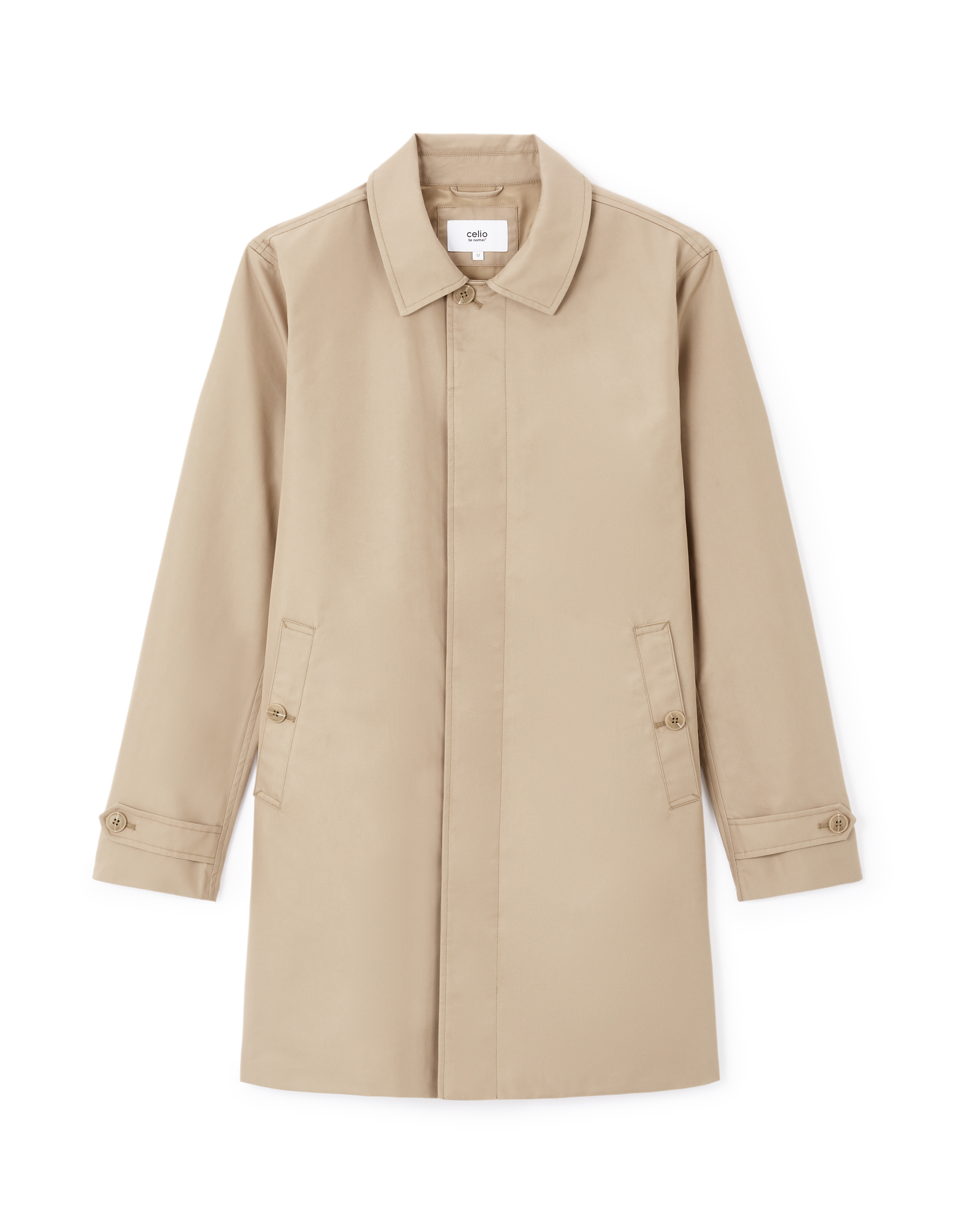 Trench avec 2 poches - beige