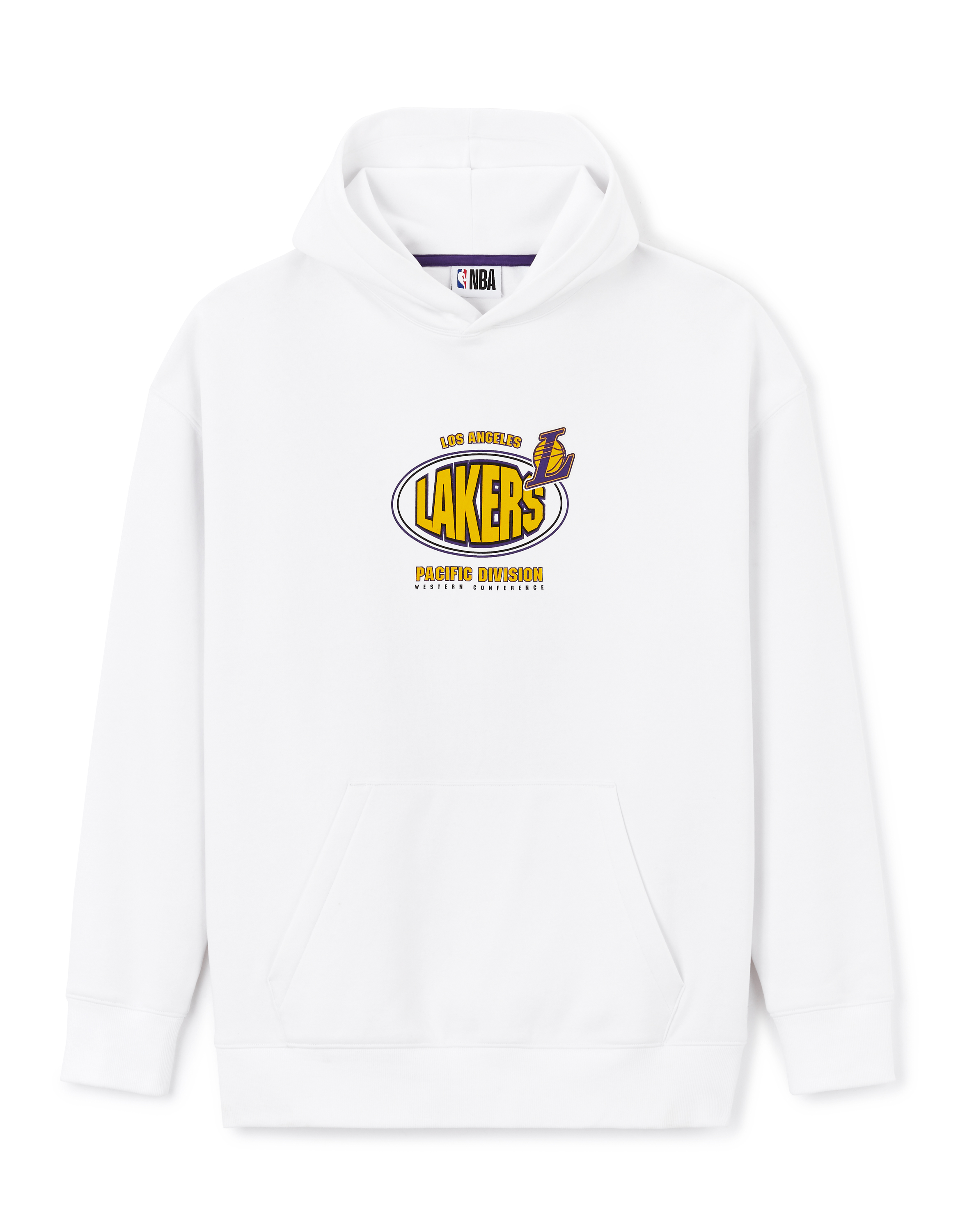 NBA - Sweat blanc des LAKERS de Los Angeles