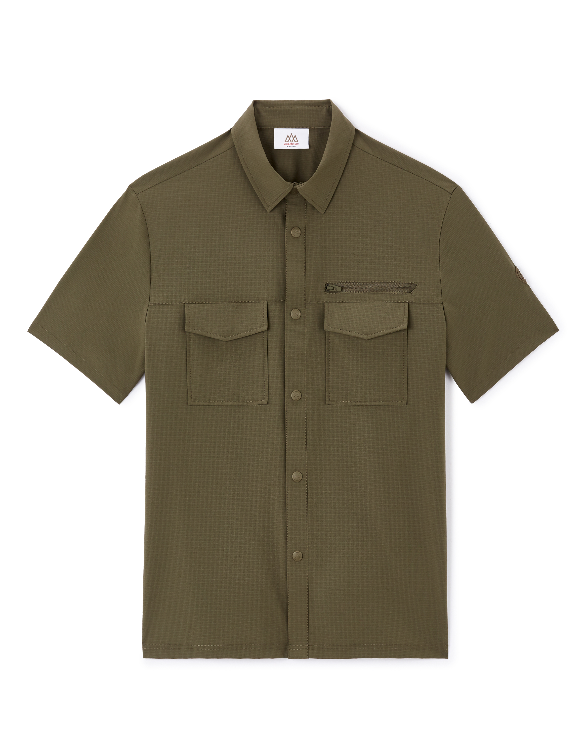 Chamonix-Mont-Blanc - Chemise kaki