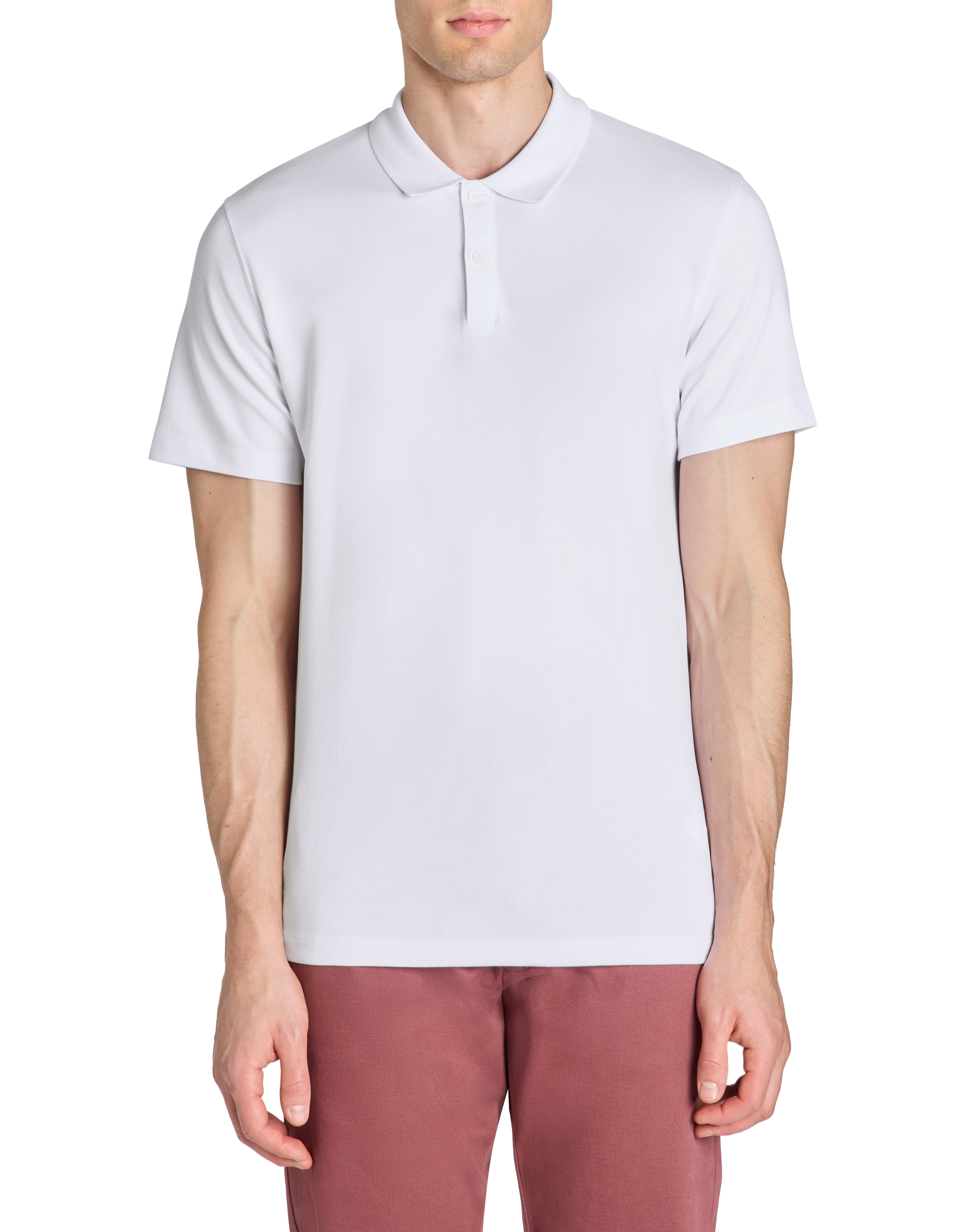 Polo regular coton mélangé - camaieu - Modalova