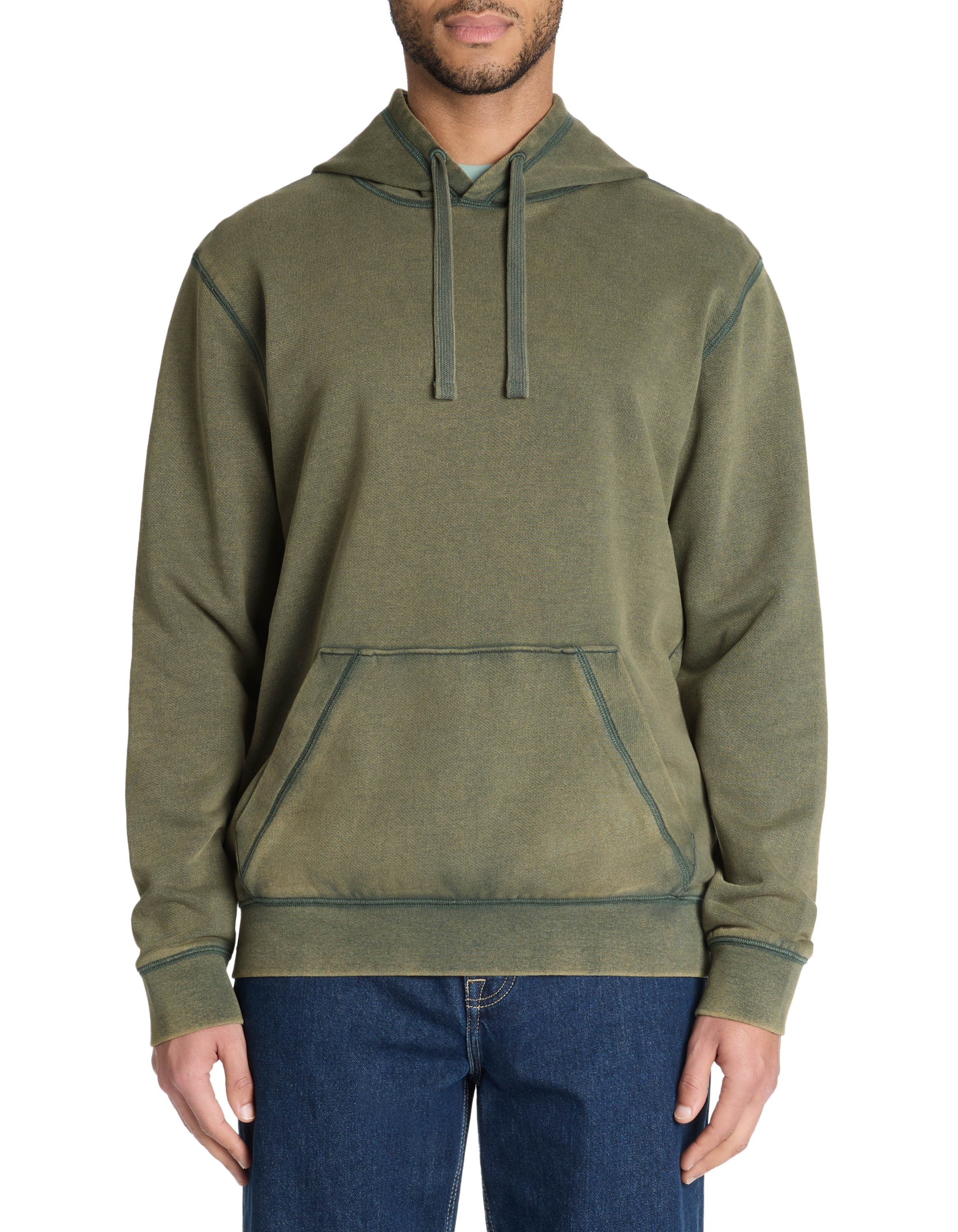 Sweat oversize à capuche 100% coton - camaieu - Modalova