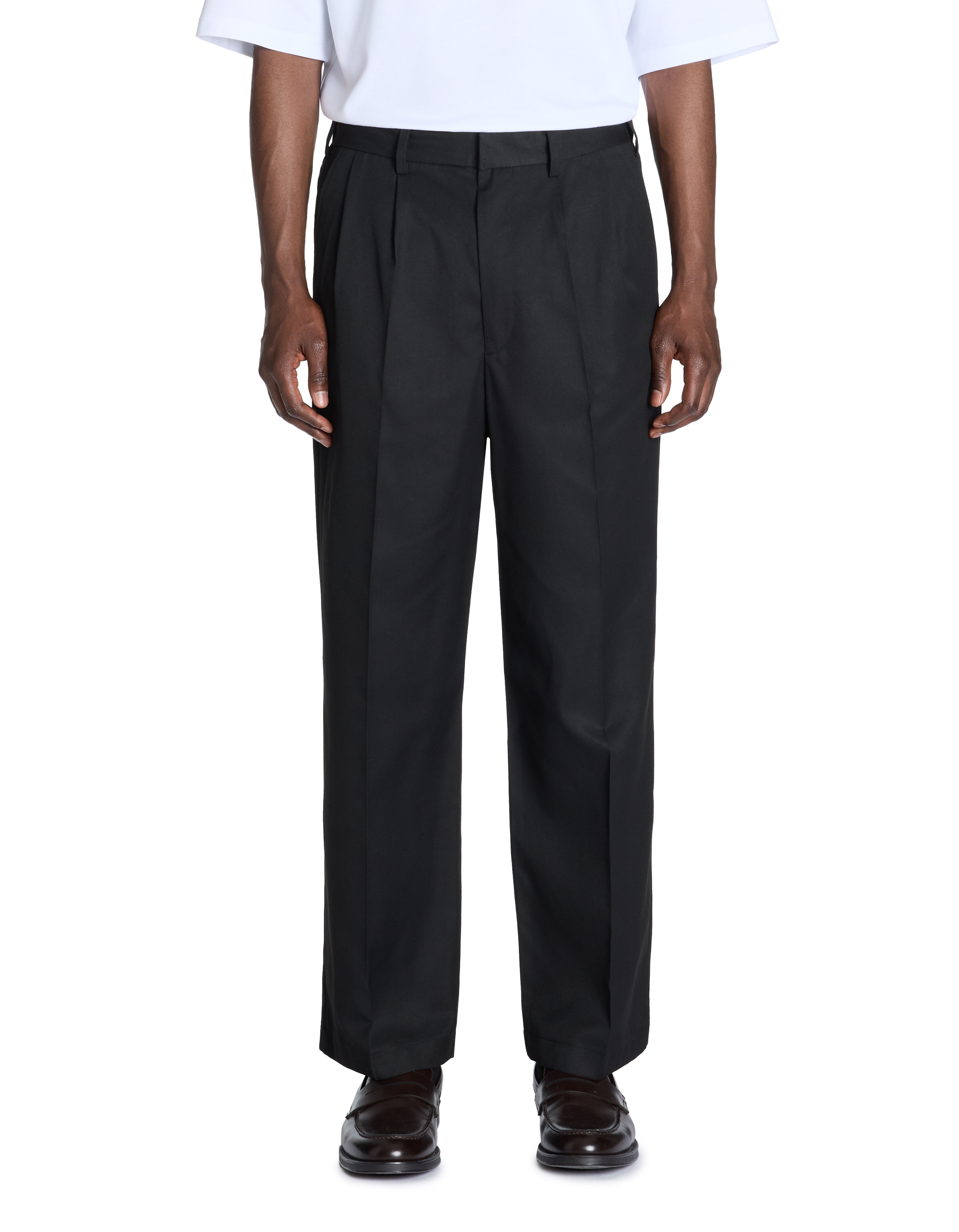 Pantalon 24H loose - noir - camaieu - Modalova
