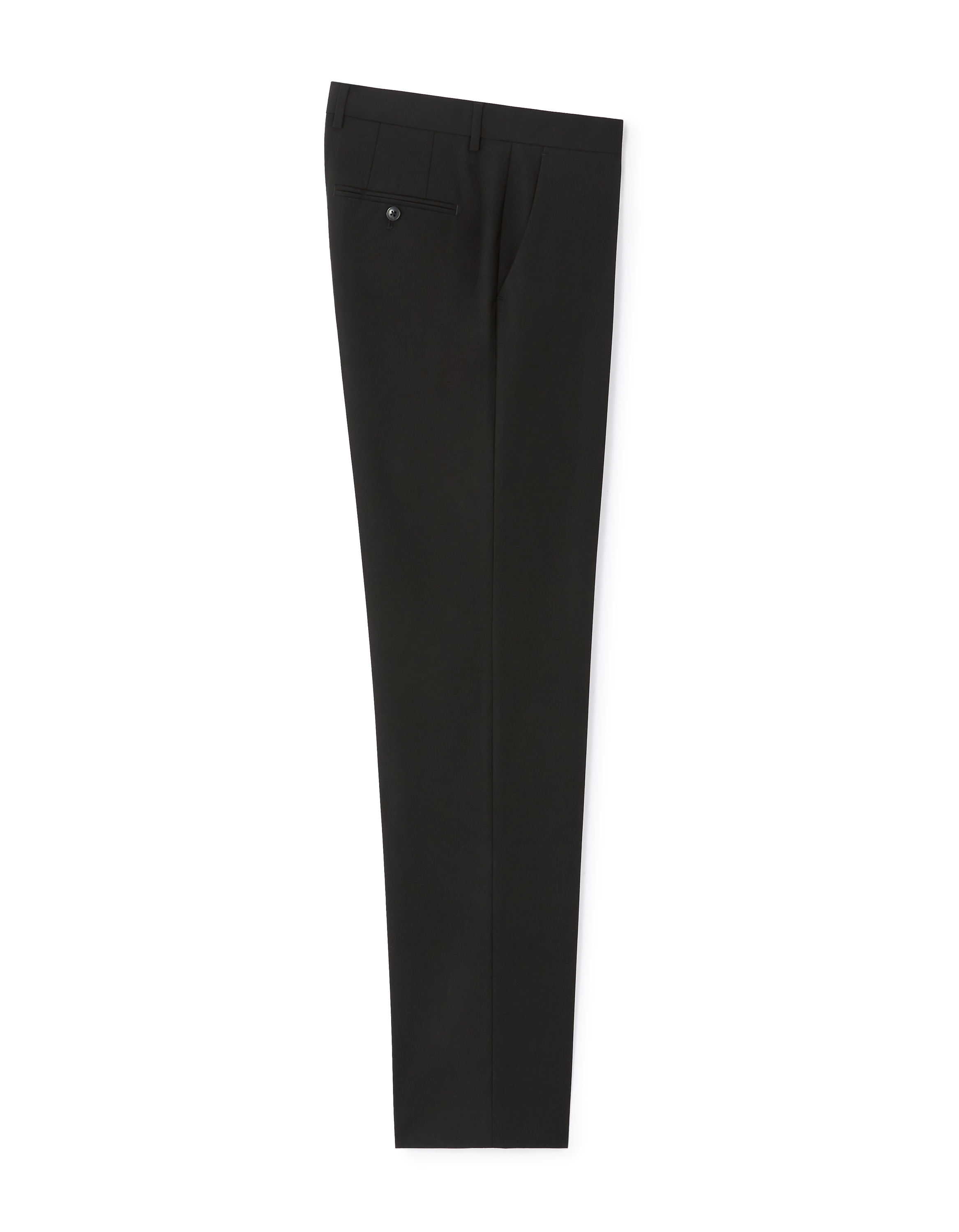 Pantalon de costume regular stretch - noir