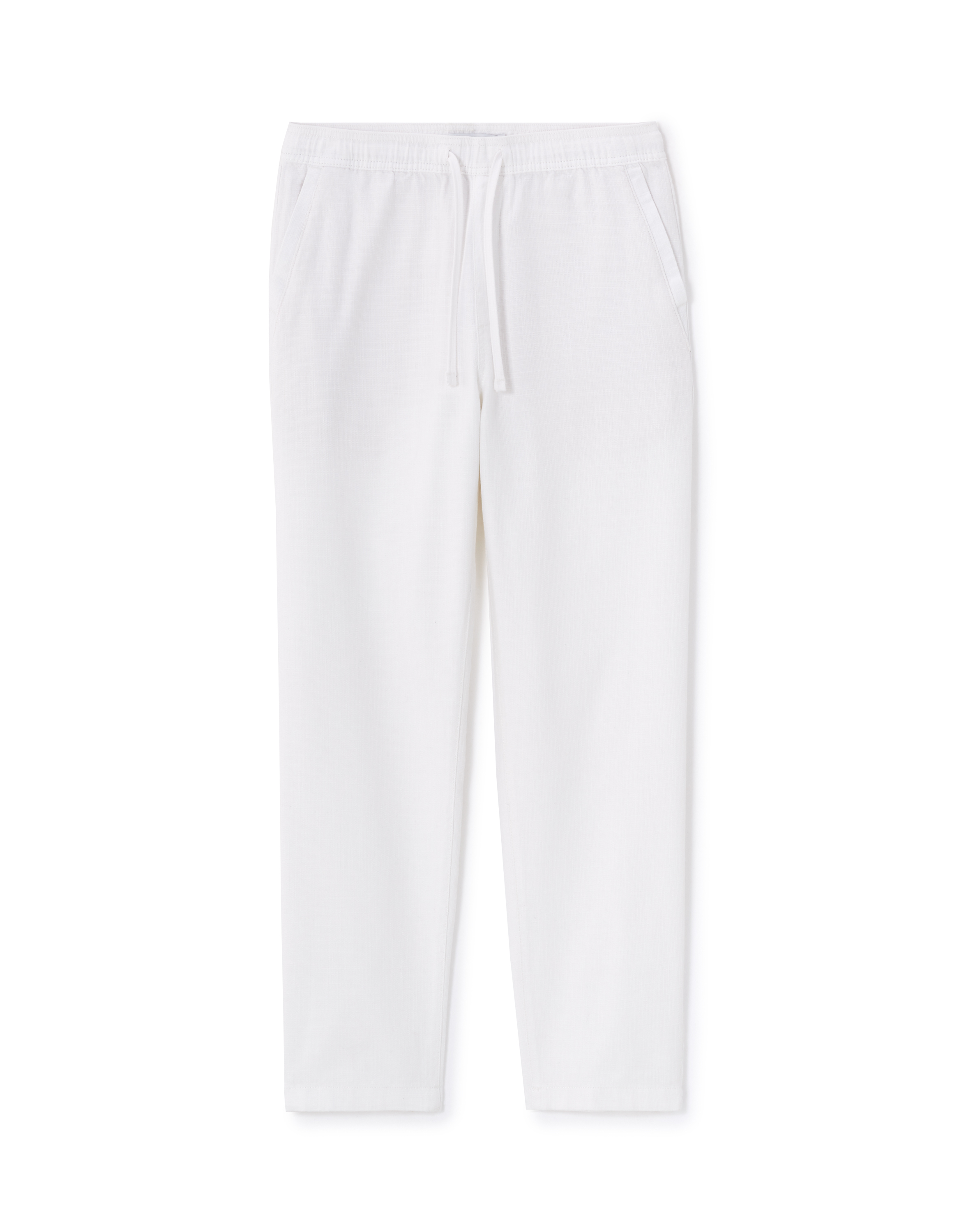 Pantalon relaxed 100% coton - beige