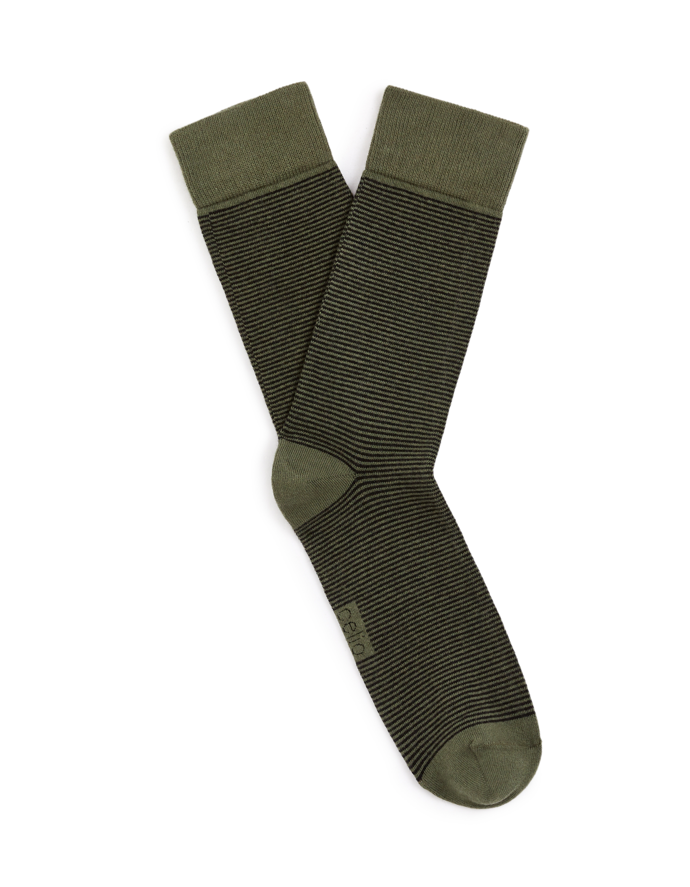 Chaussettes hautes coton - marine