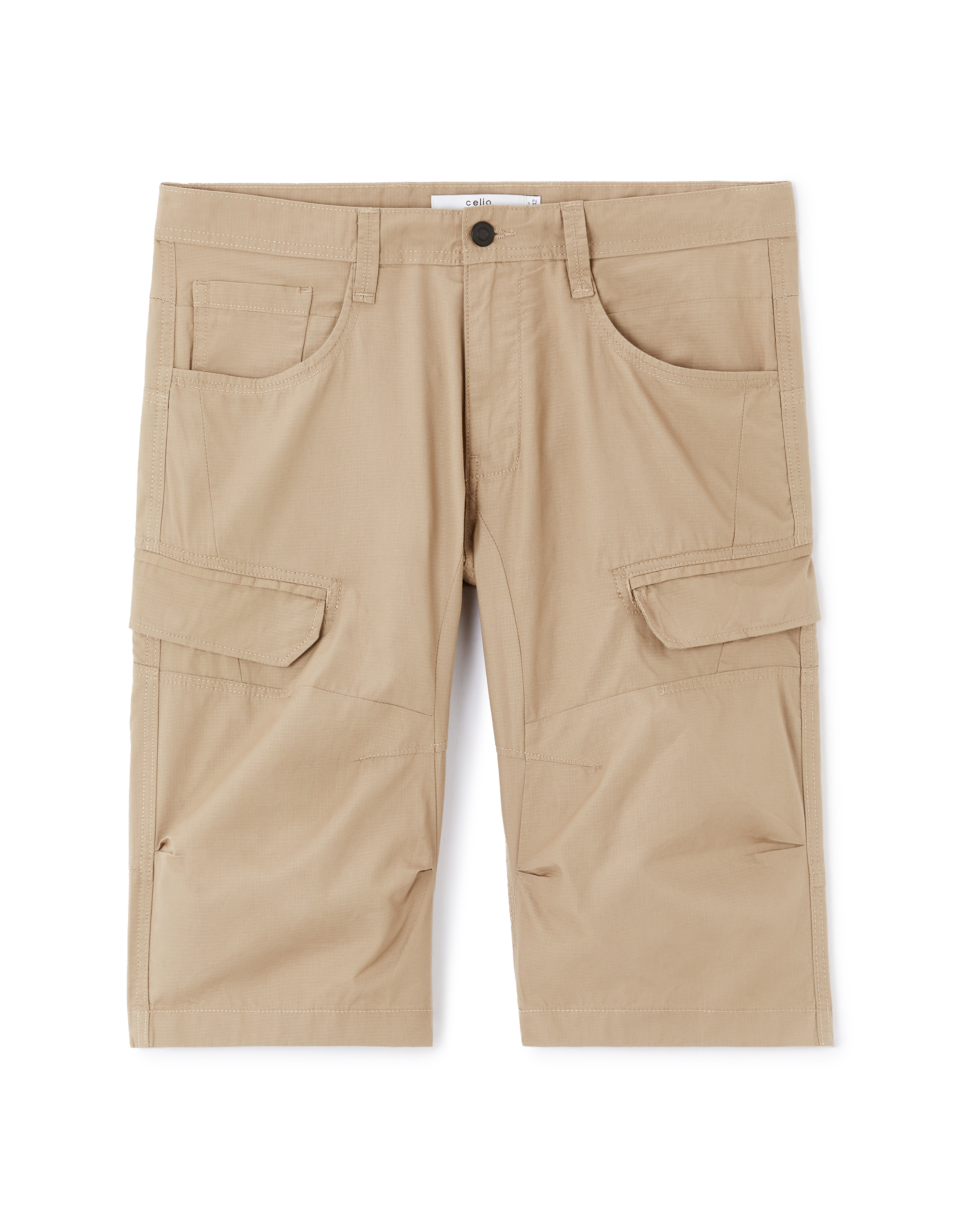 Bermuda 100% coton - beige